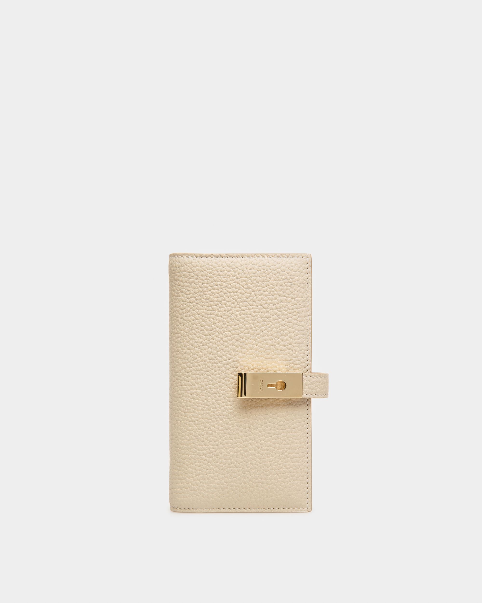 Amber ライトベージュ レザー フレンチウォレット - 女性 - Bally - 01