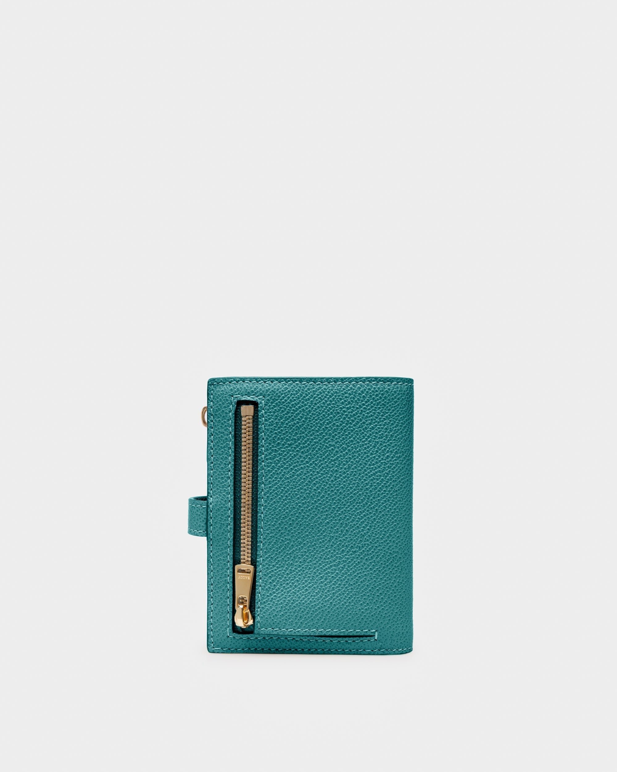 Assen ダークグリーン レザー カードホルダー - 女性 - Bally - 02