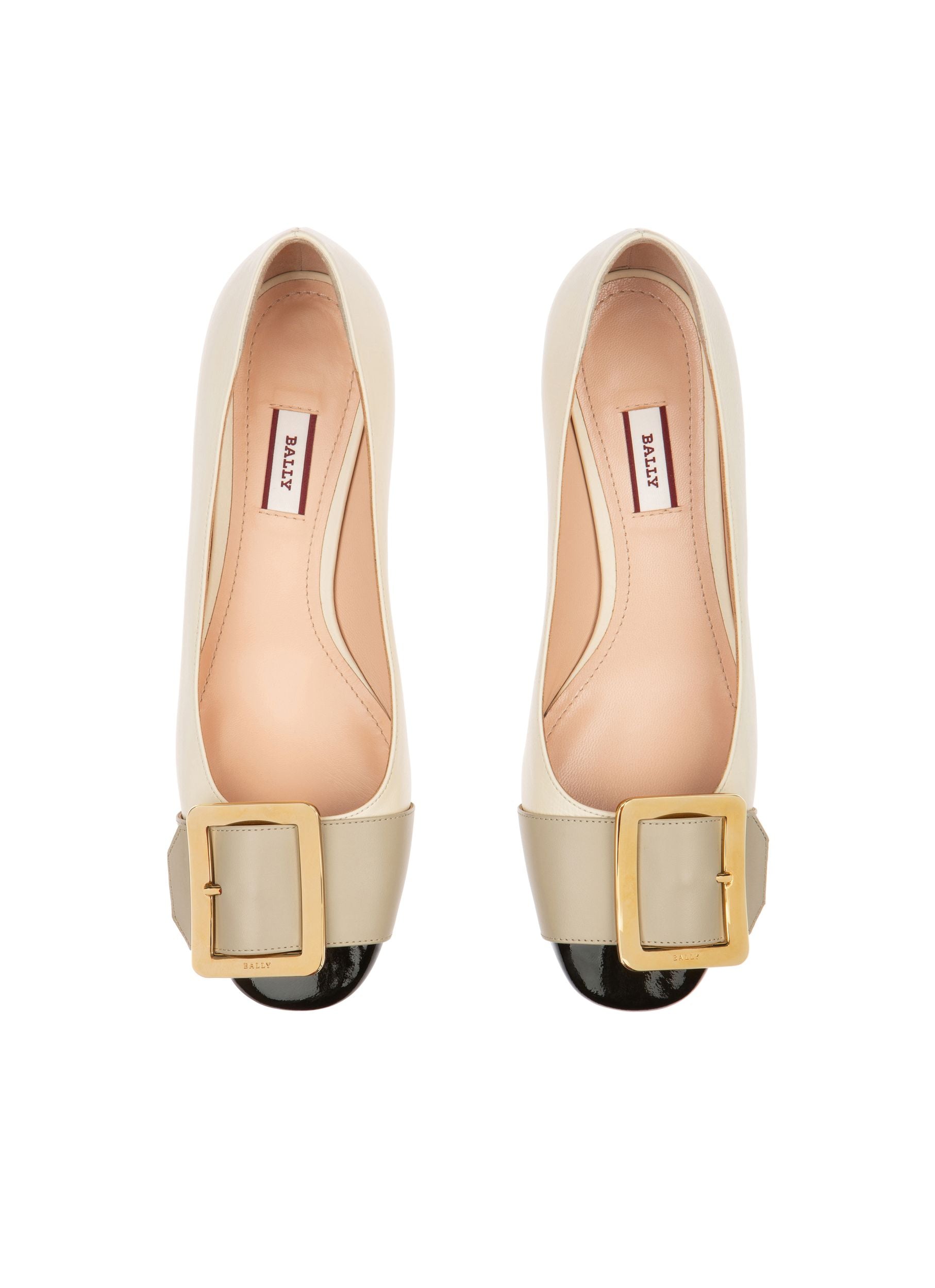 Bell Du Jour Pumps In Beige Leather - 女性 - Bally - 02