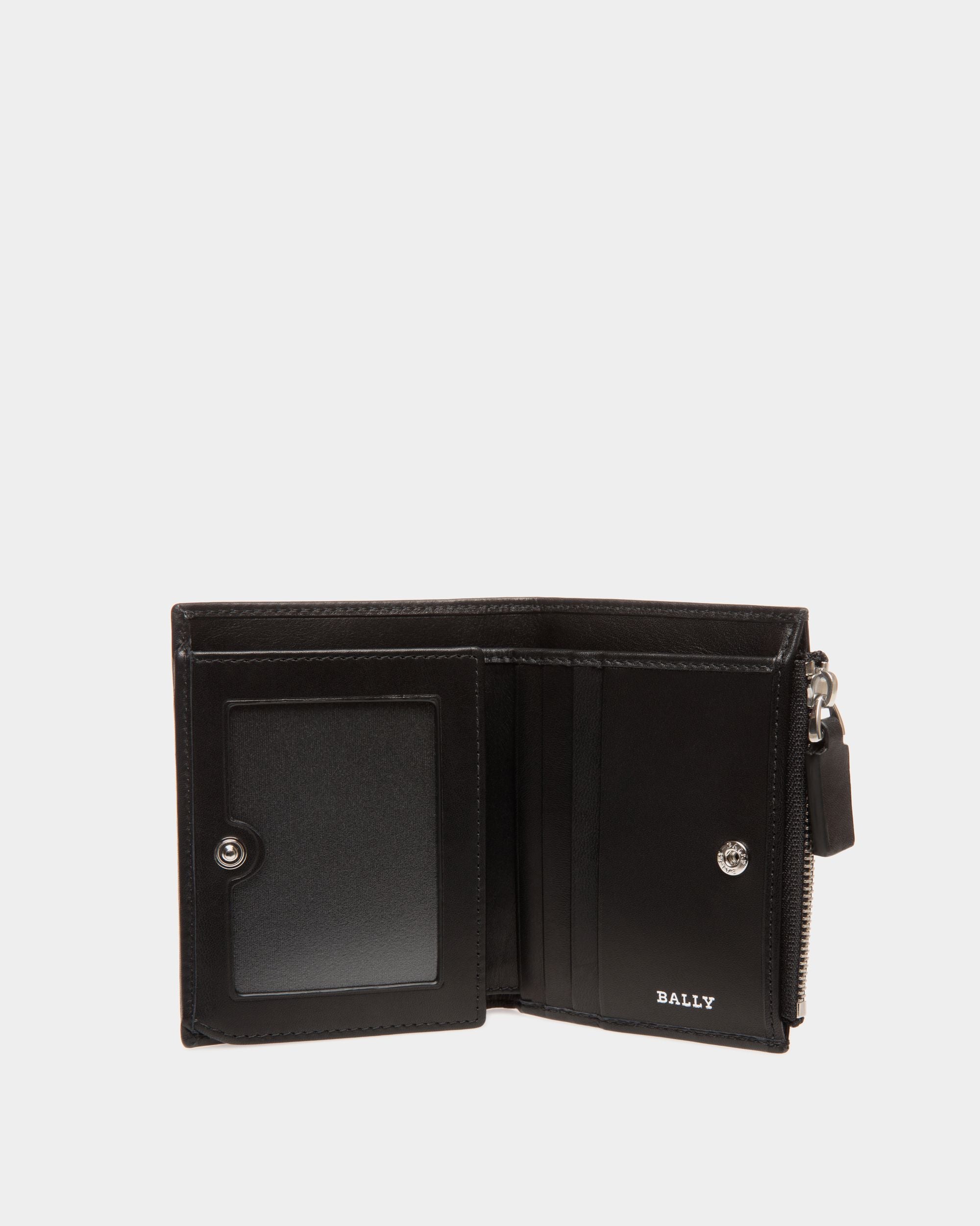 Wallet In Black Leather - 男性 - Bally - 03