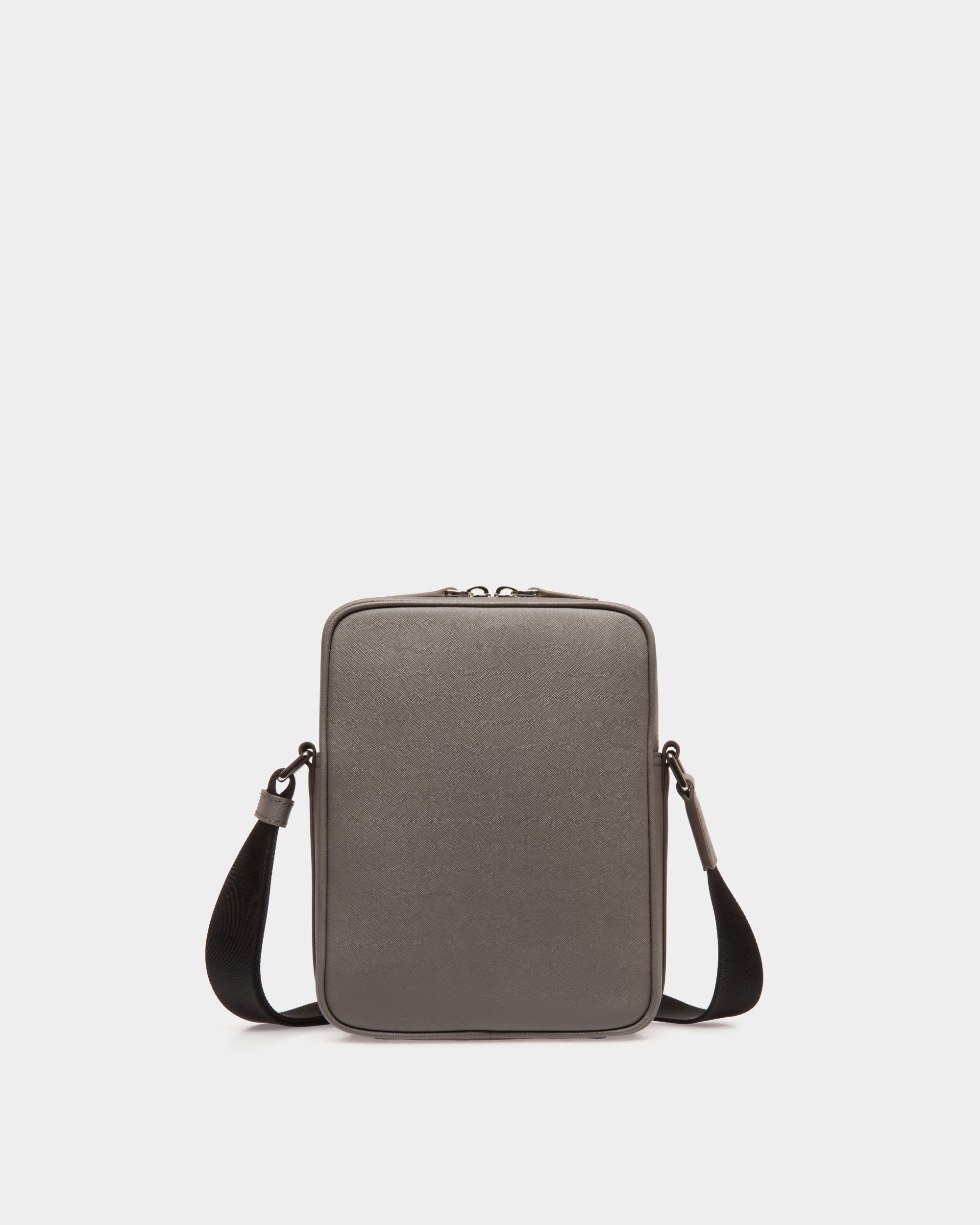 Cross Body In Grey Bovine Split - 男性 - Bally - 02