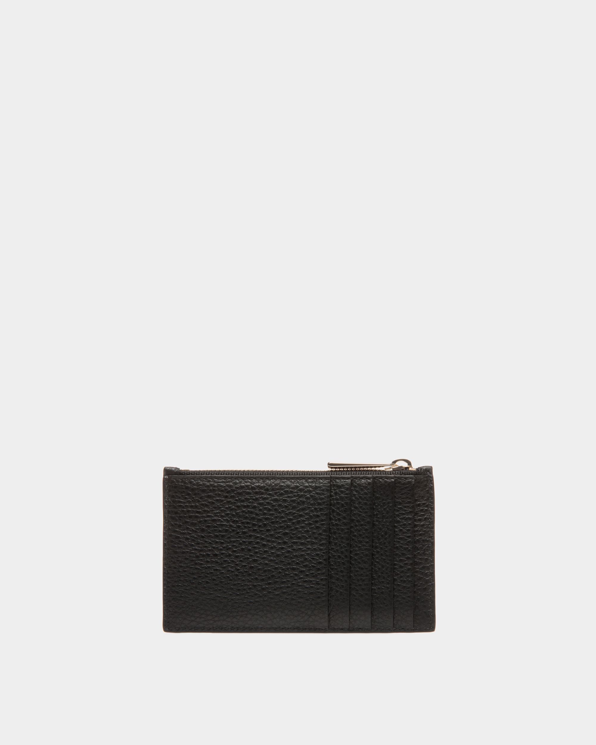 Business Card Holder In Black Bovine - 女性 - Bally - 02
