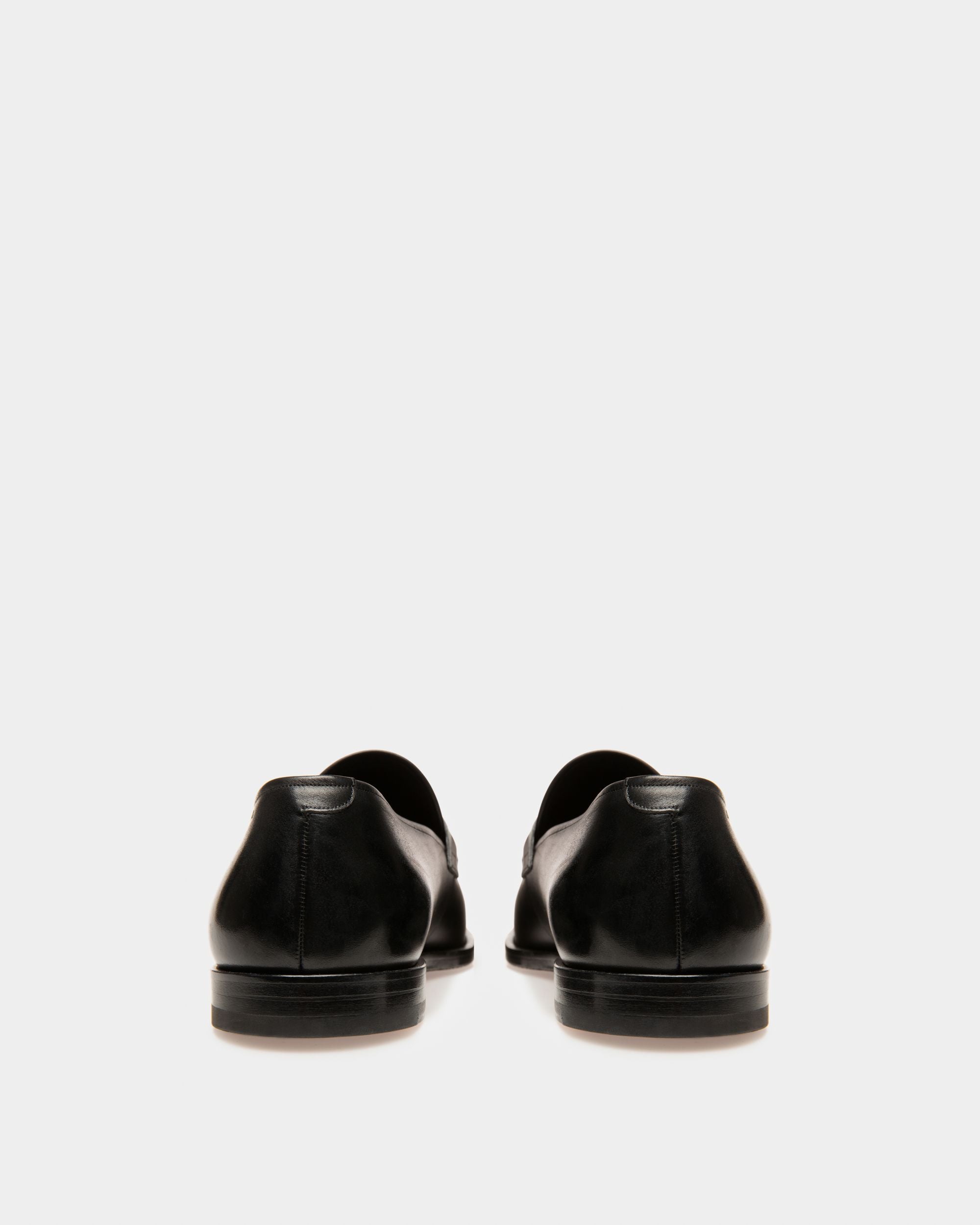 Kelsy ブラック レザー モカシン - 男性 - Bally - 03