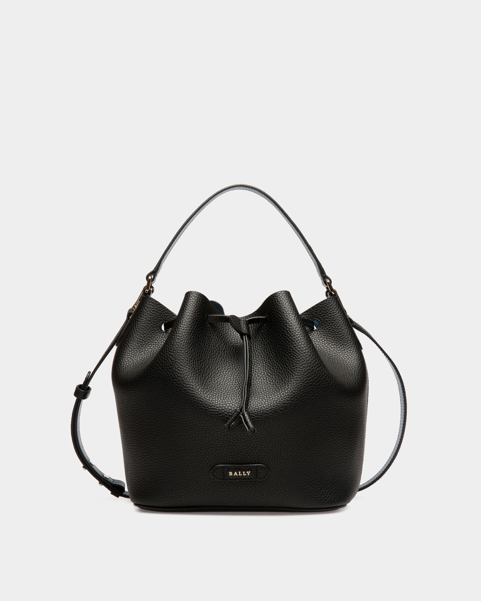 Bag In Black Bovine Split - 女性 - Bally - 01