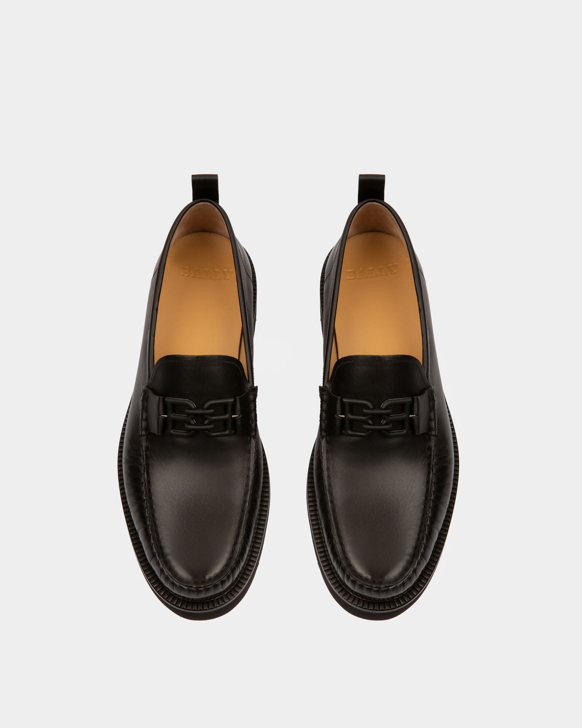 Nolam ブラック レザー モカシン - 男性 - Bally - 07