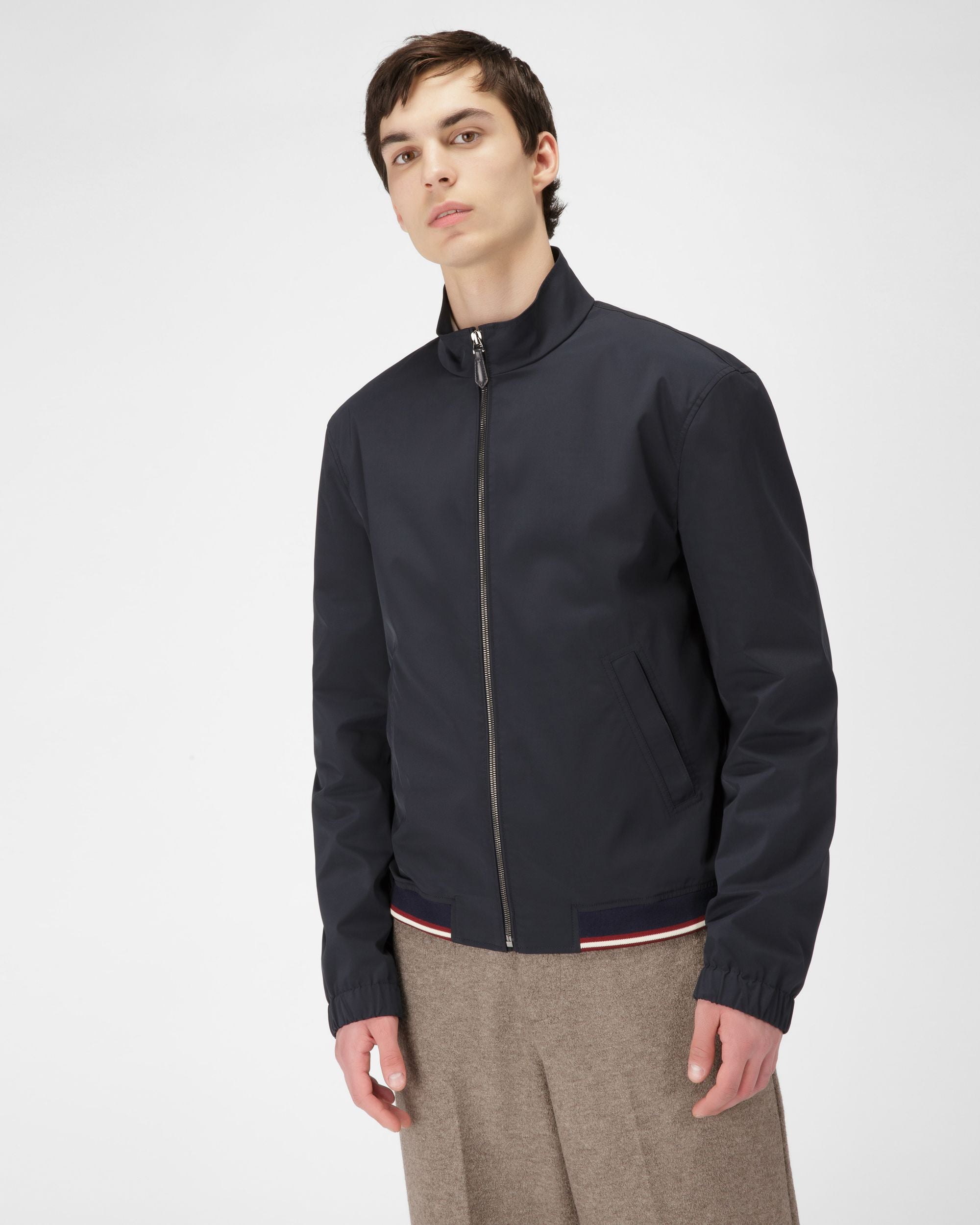 ブルゾン ボンバージャケット ネイビー ブルゾン ボンバージャケット - 男性 - Bally - 01
