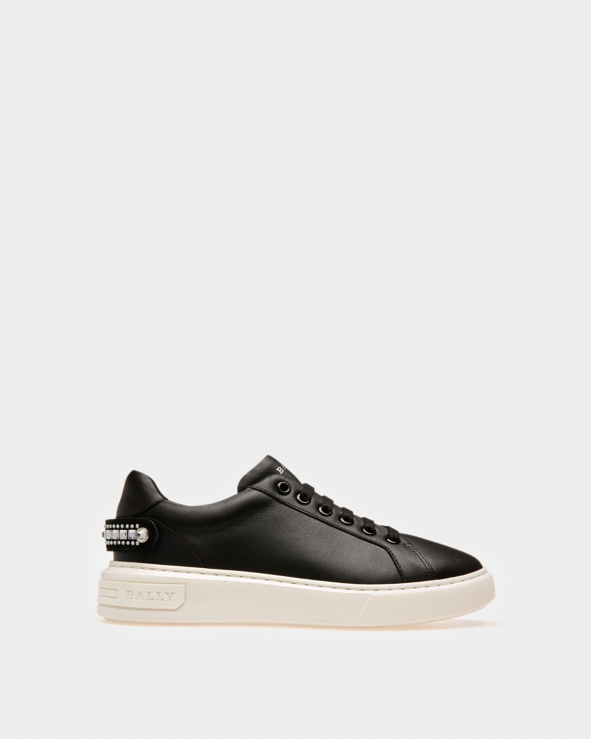 Mayla ブラック レザー スニーカー - 女性 - Bally - 01