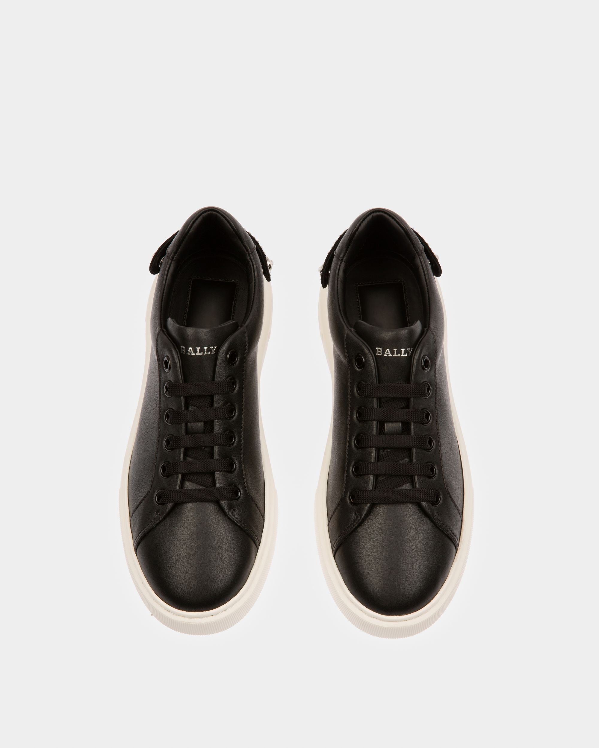 Mayla ブラック レザー スニーカー - 女性 - Bally - 02