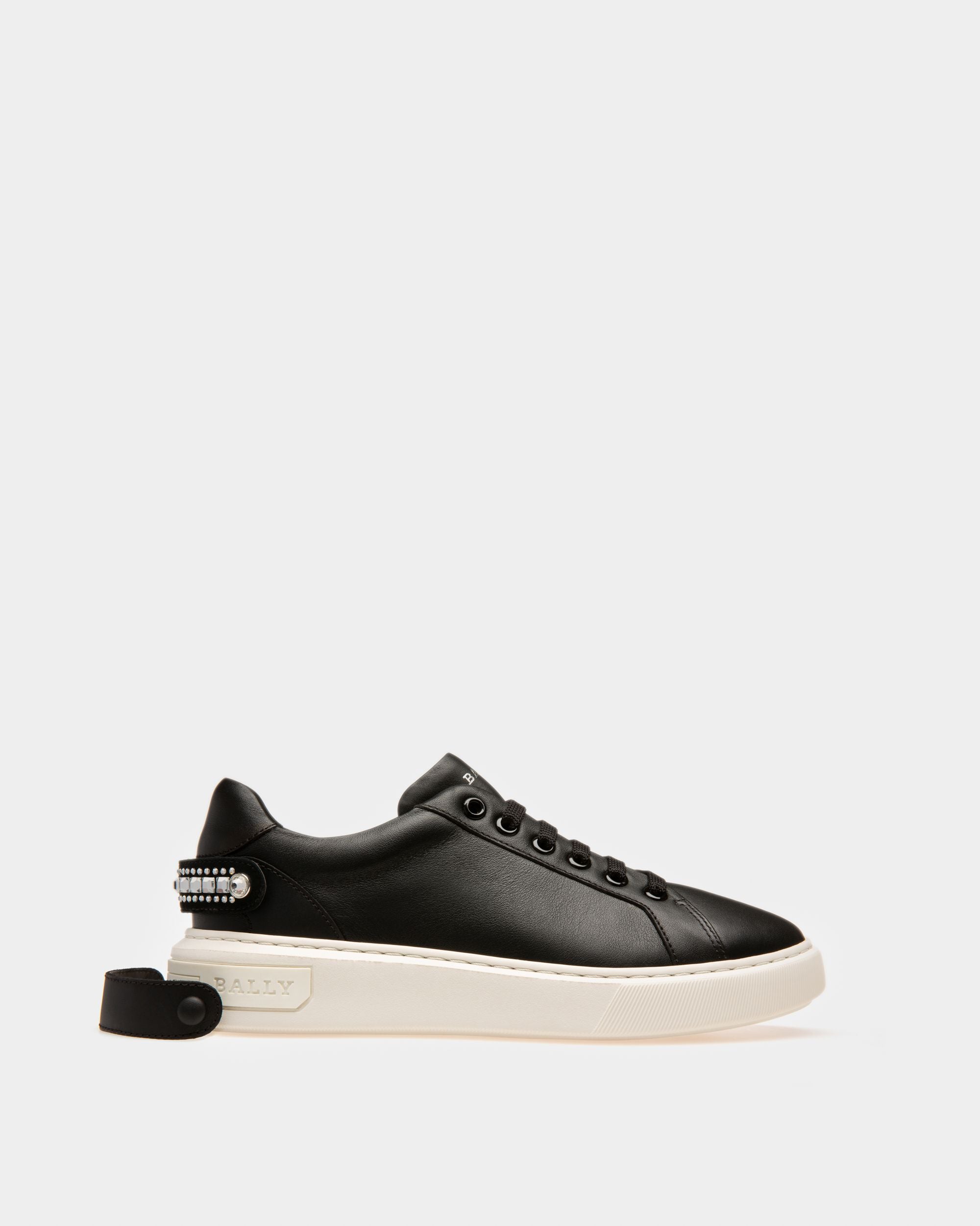 Mayla ブラック レザー スニーカー - 女性 - Bally - 08