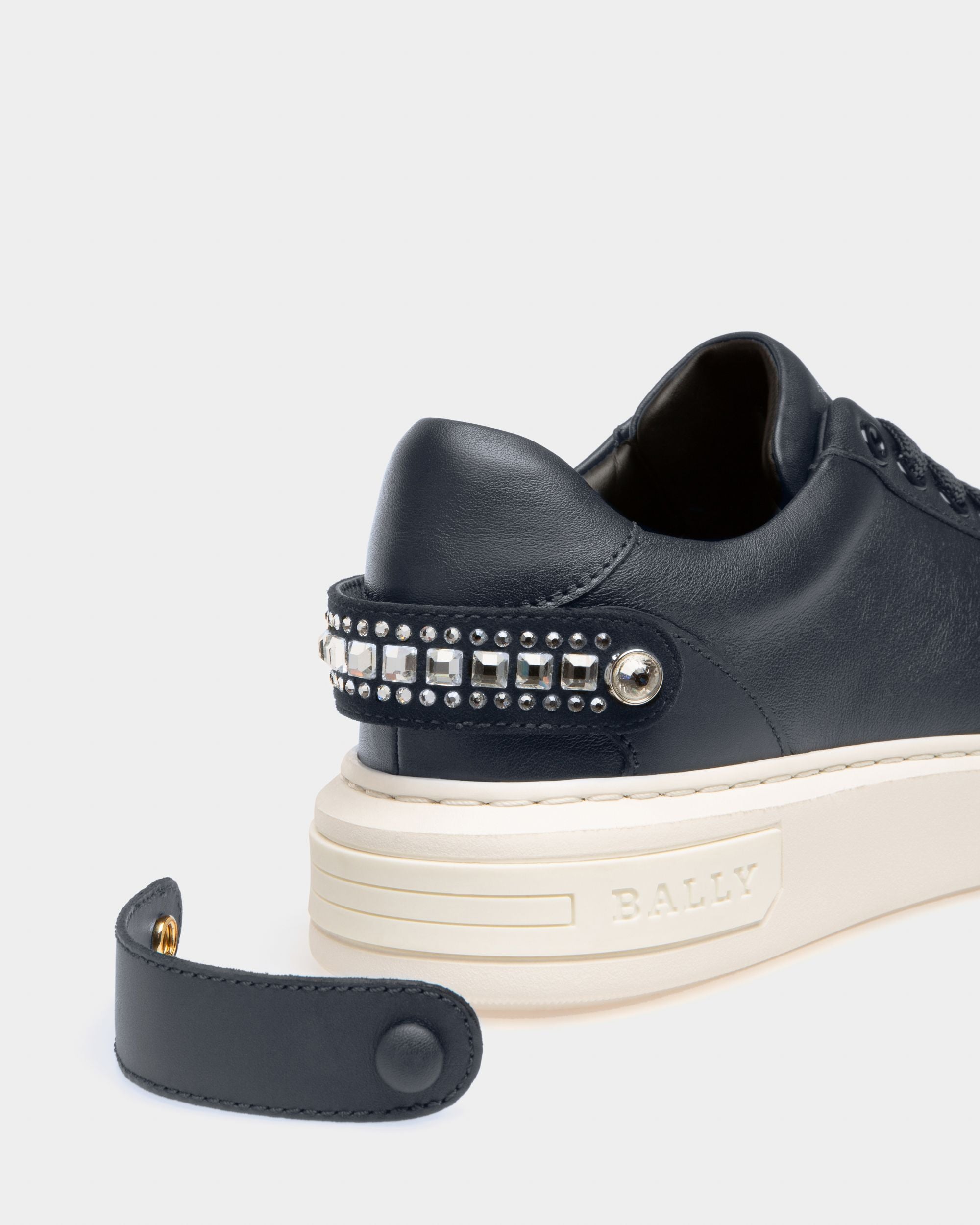 Malya ネイビー レザー スニーカー - 女性 - Bally - 06