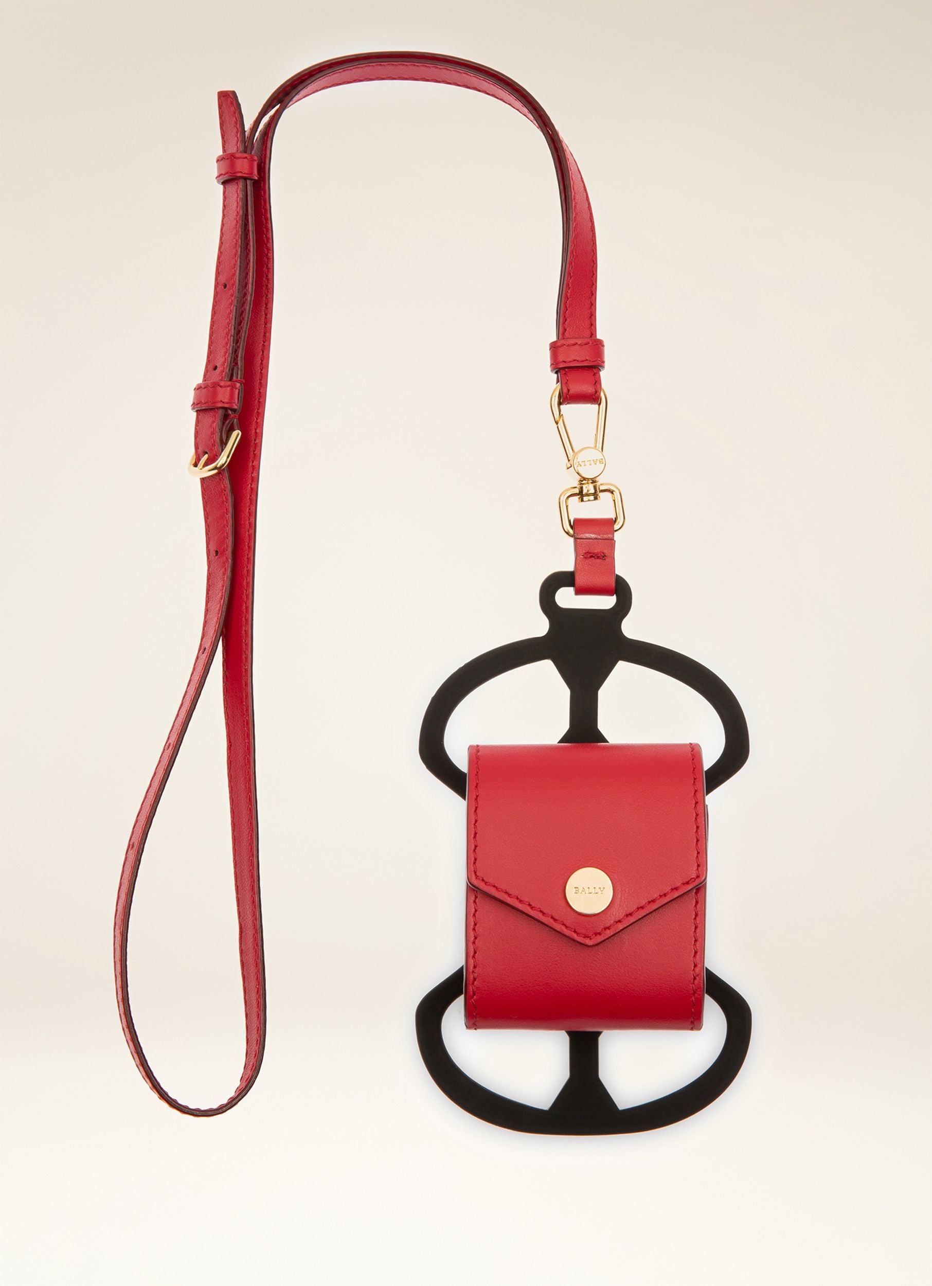 Stefy レッド レザー 携帯電話ホルダー - 女性 - Bally - 01