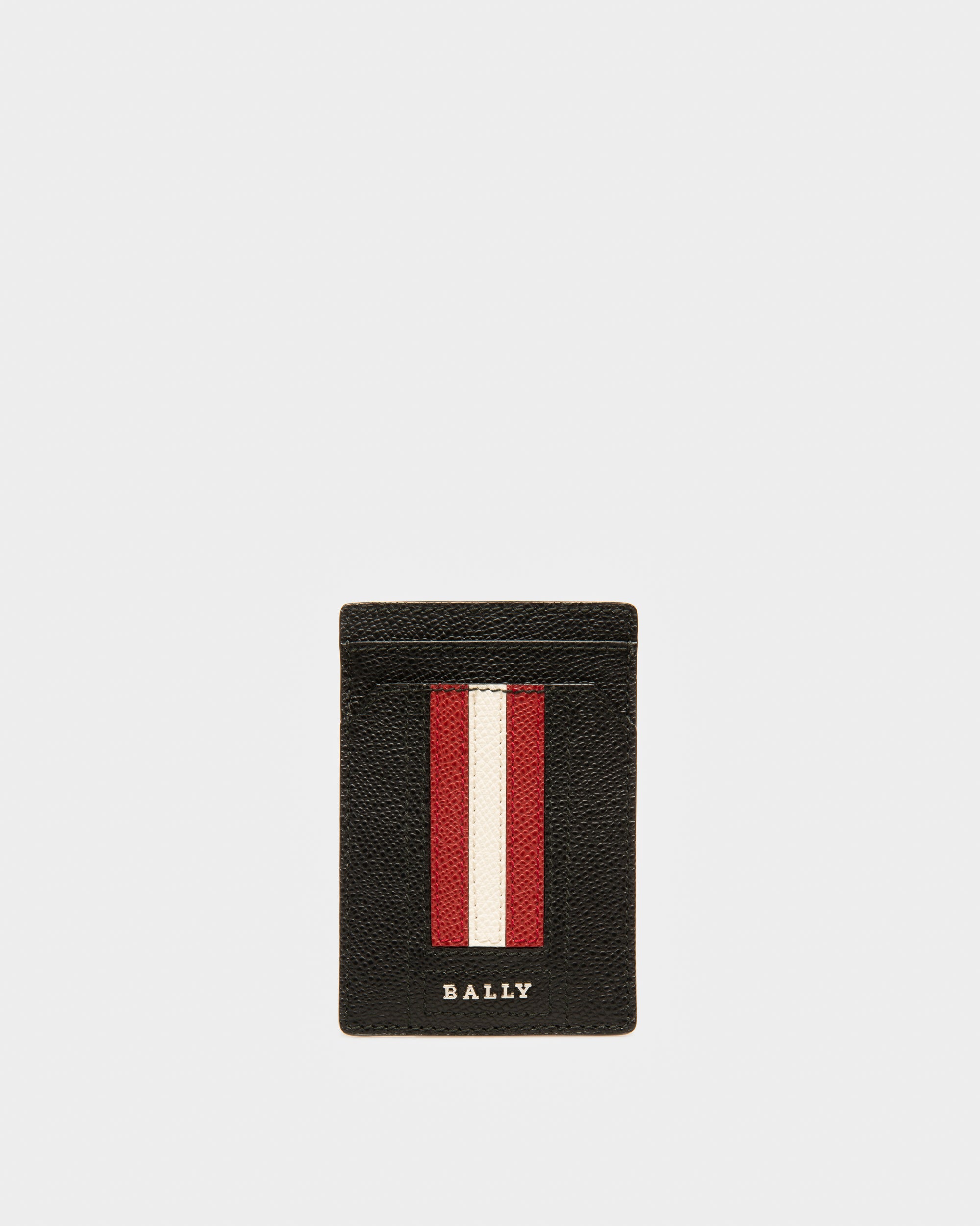 Taedy ブラック レザー カードホルダー - 男性 - Bally - 01