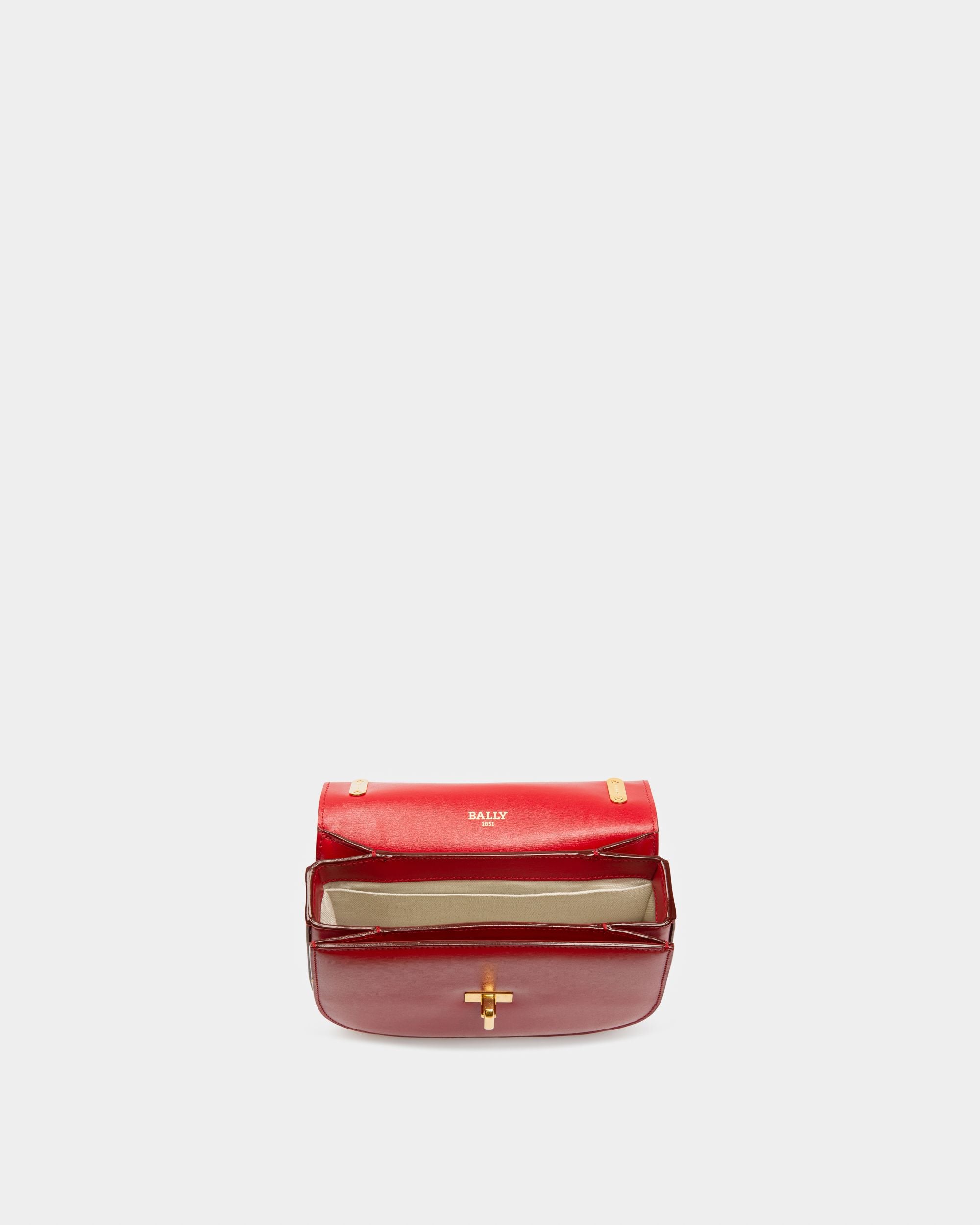 Baily レッド レザー ミニバッグ - 女性 - Bally - 03