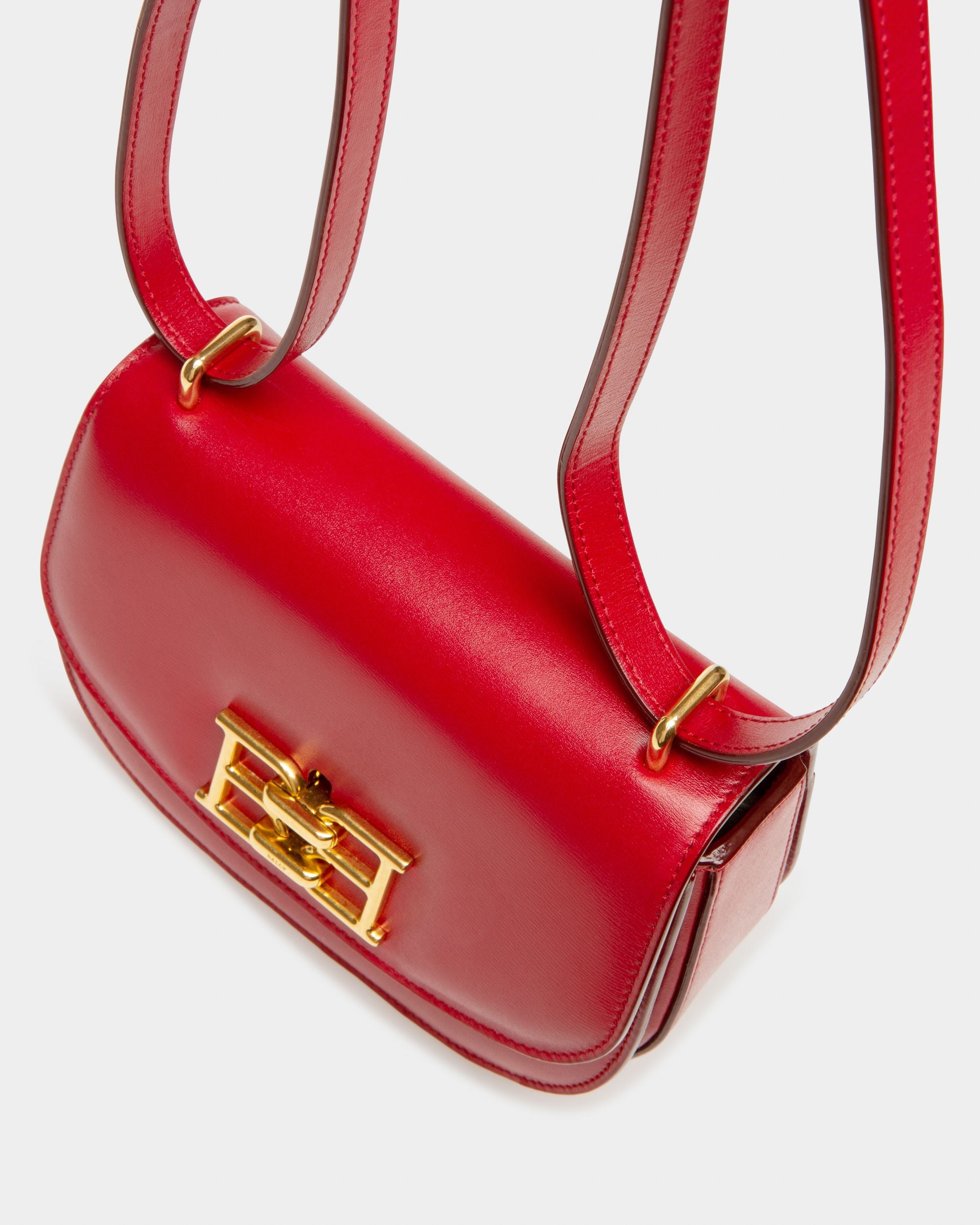 Baily レッド レザー ミニバッグ - 女性 - Bally - 05