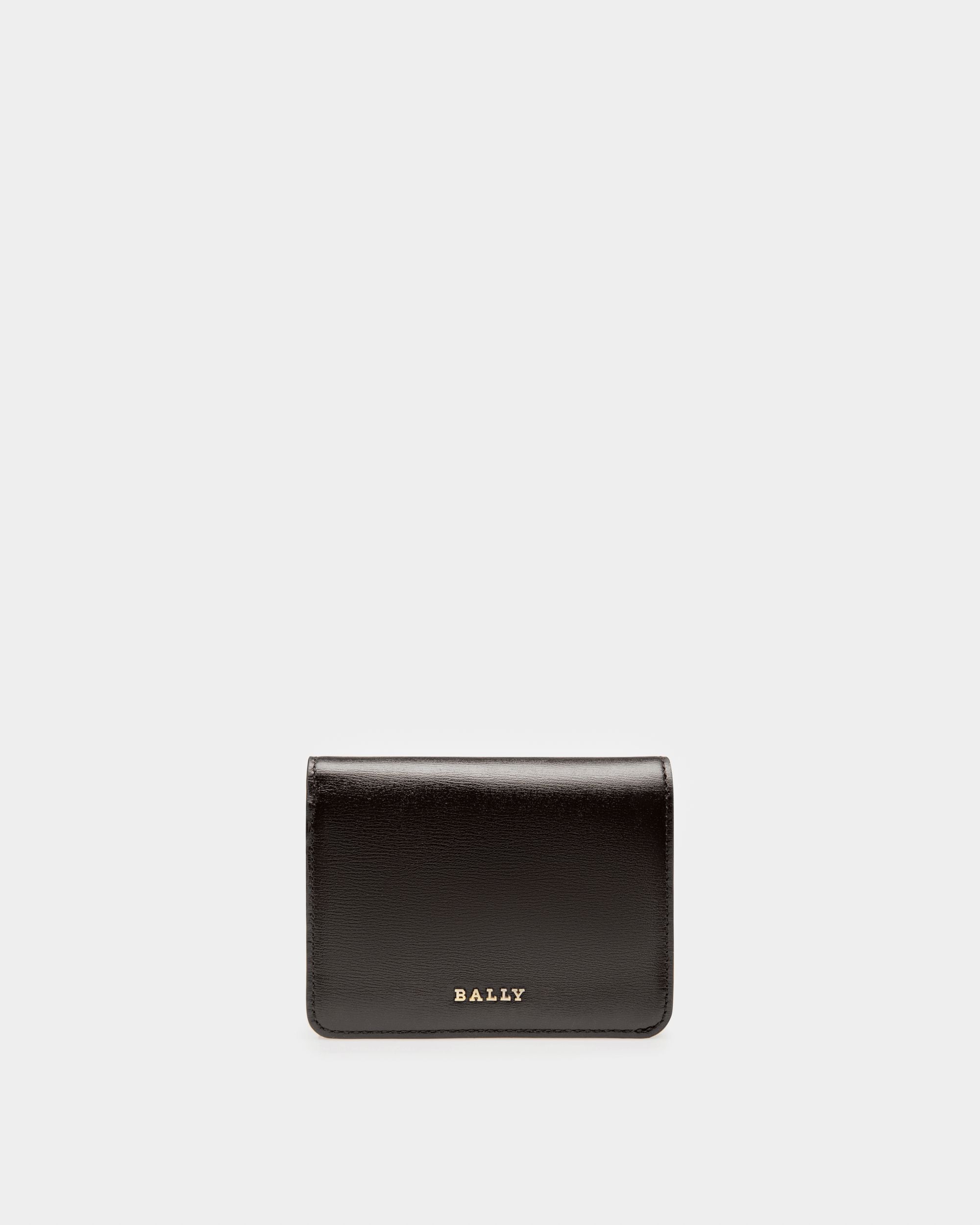 Lettes ブラック レザー ビジネスカードホルダー - 女性 - Bally - 01