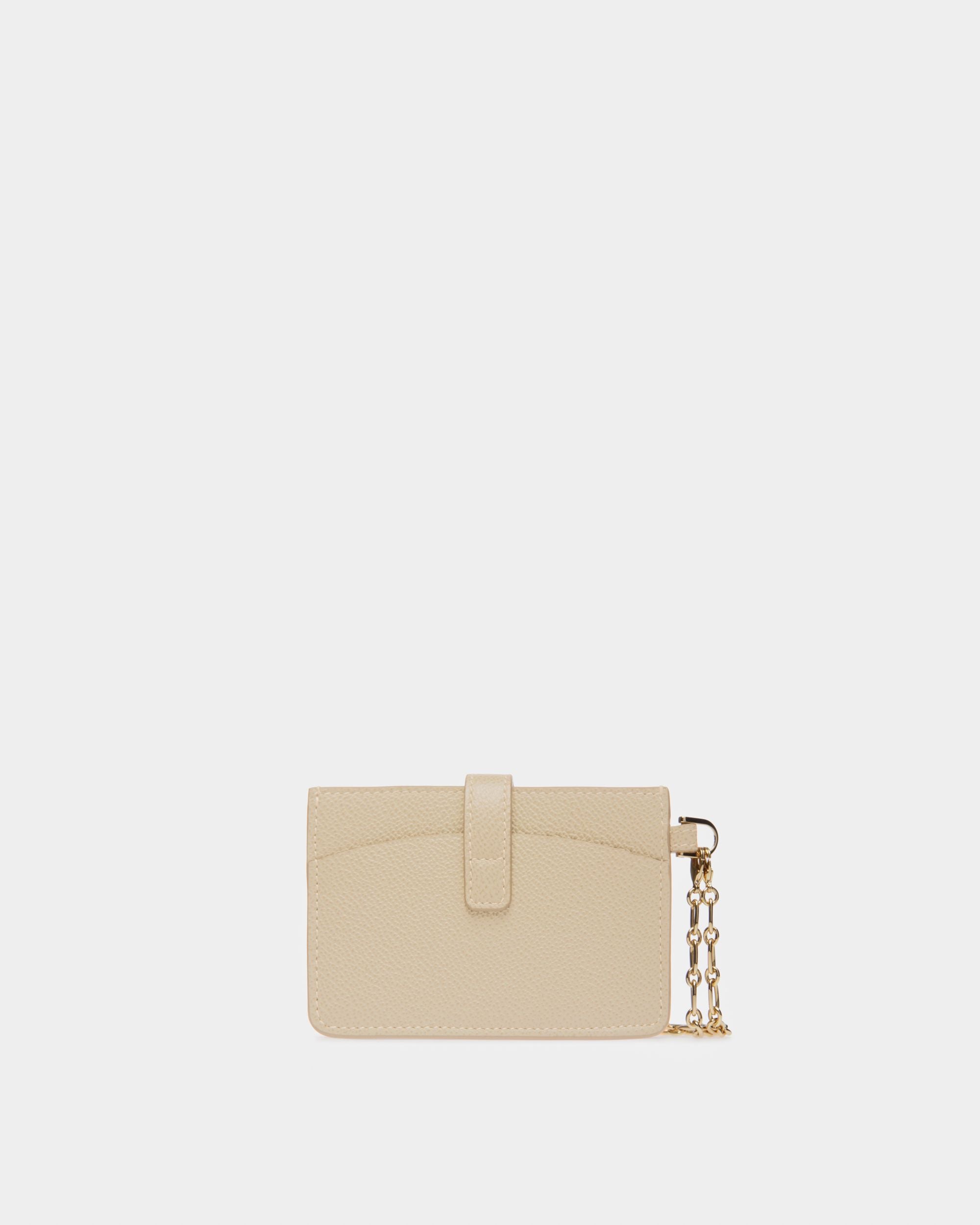 Ava ライトベージュ レザー カードホルダー - 女性 - Bally - 02