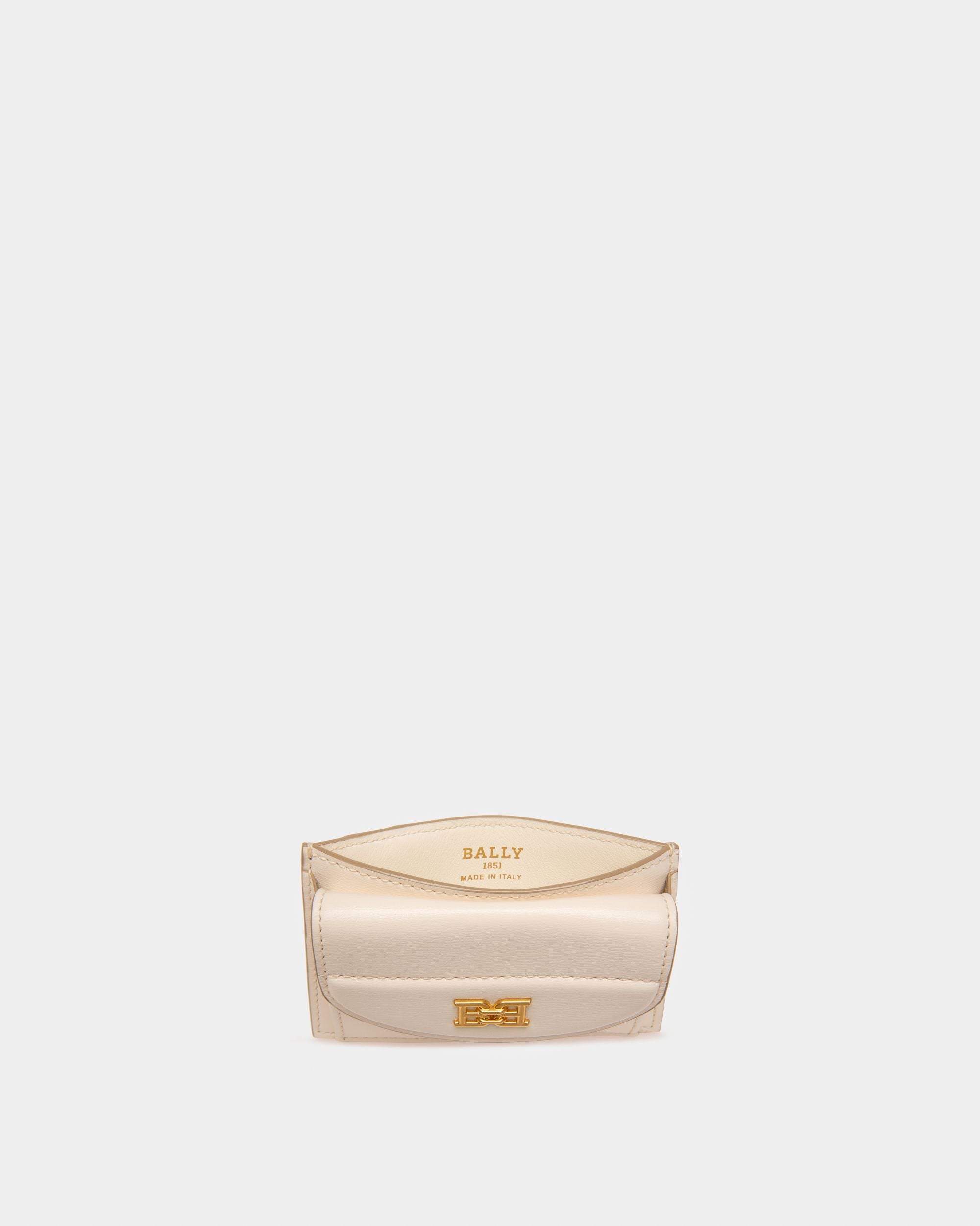 Belky ボーンホワイト レザー カードホルダー - 女性 - Bally - 03