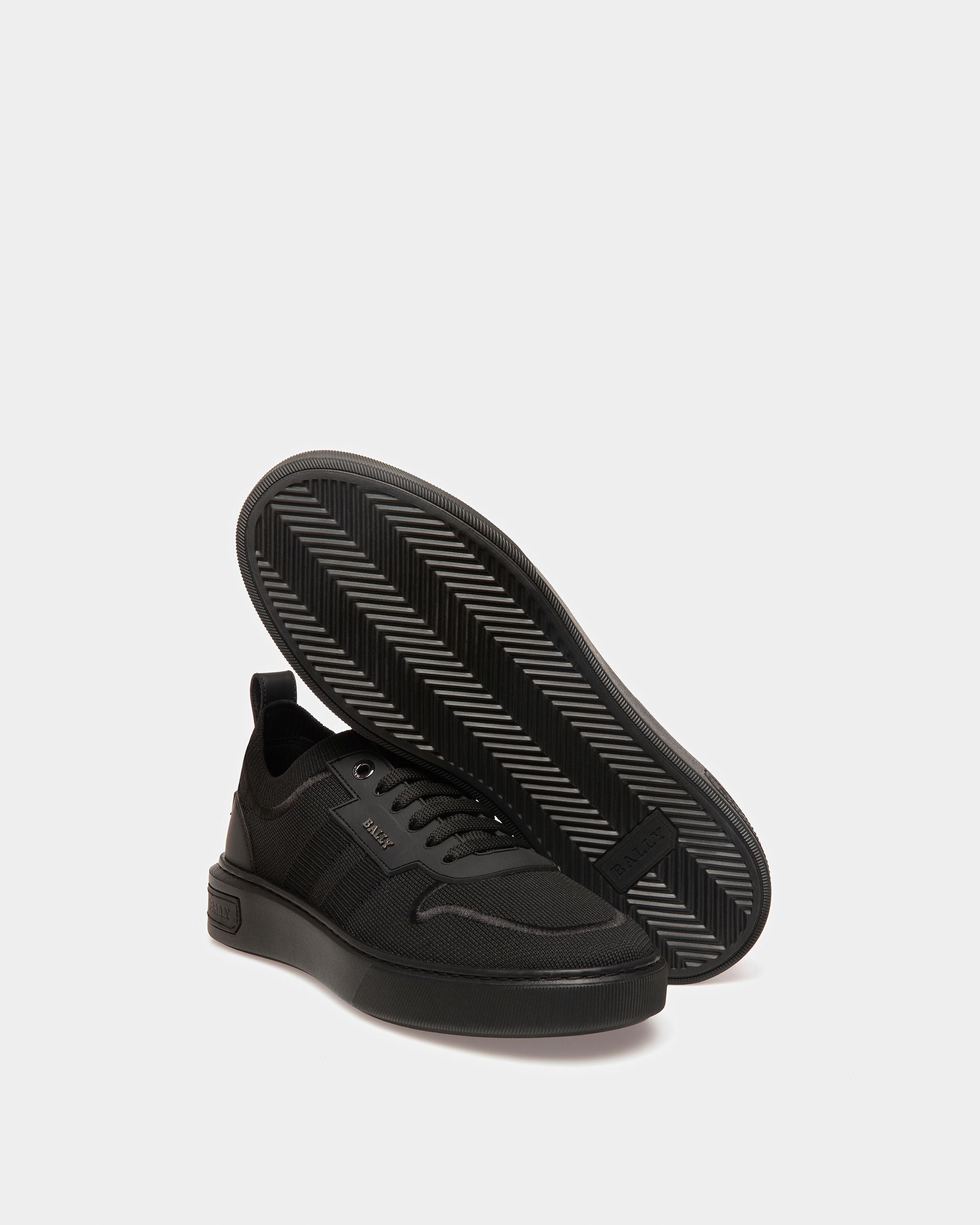 Macky ブラック ニットファブリック スニーカー - 男性 - Bally - 03
