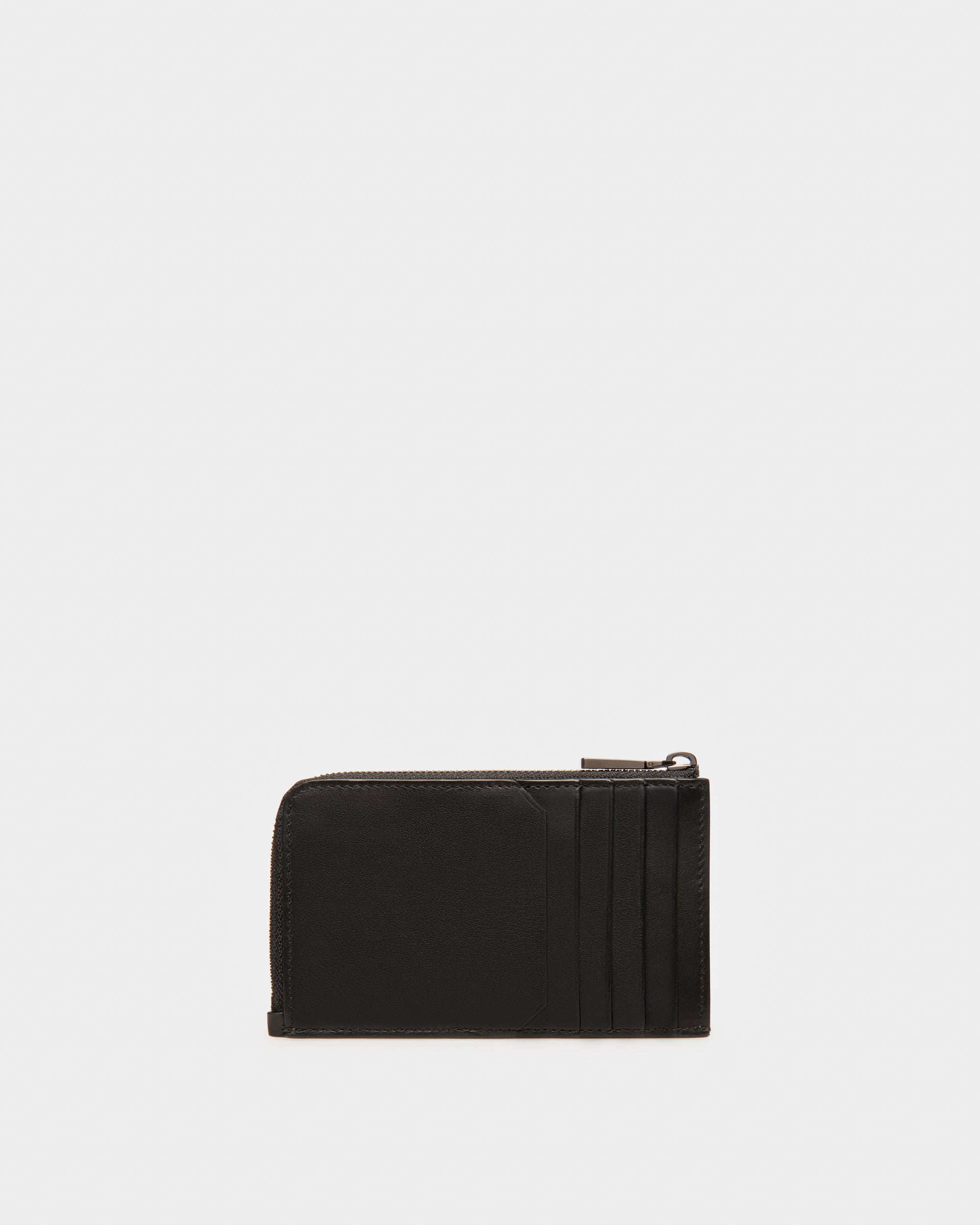 Bord ブラック レザー カードホルダー - 男性 - Bally - 02