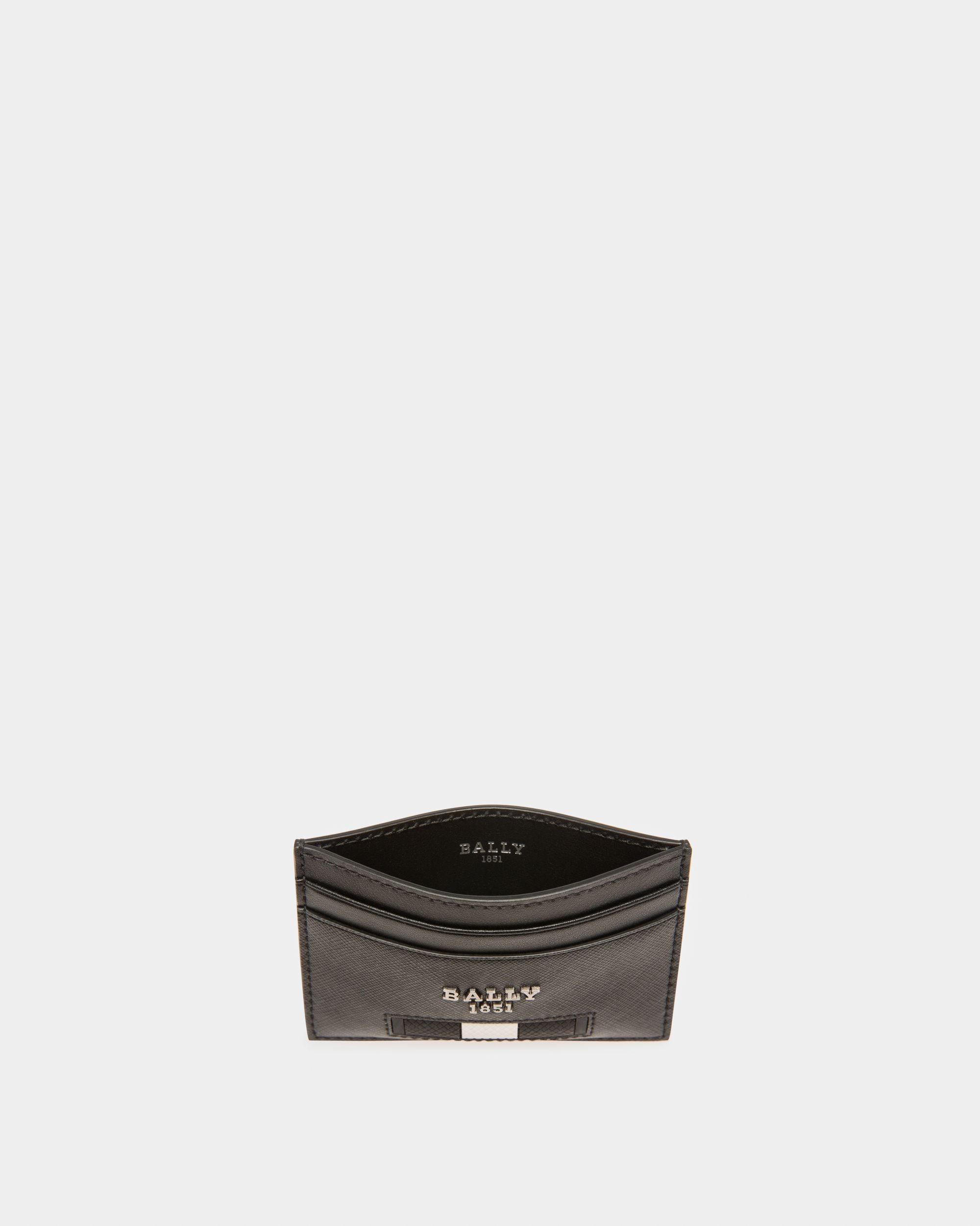 Bhar ブラック レザー カードホルダー - 男性 - Bally - 03