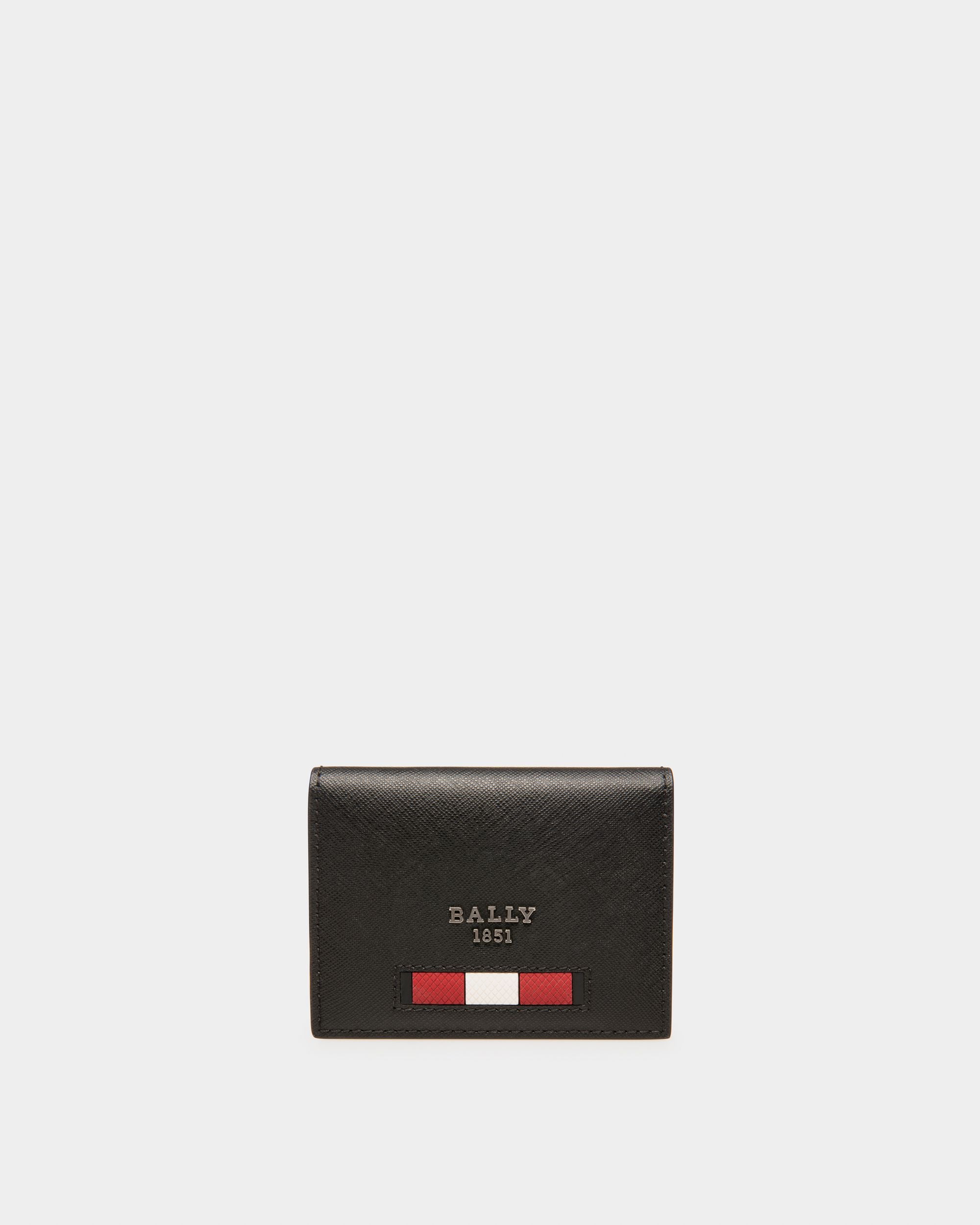 Balder ブラック リサイクルレザー カードホルダー - 男性 - Bally - 01