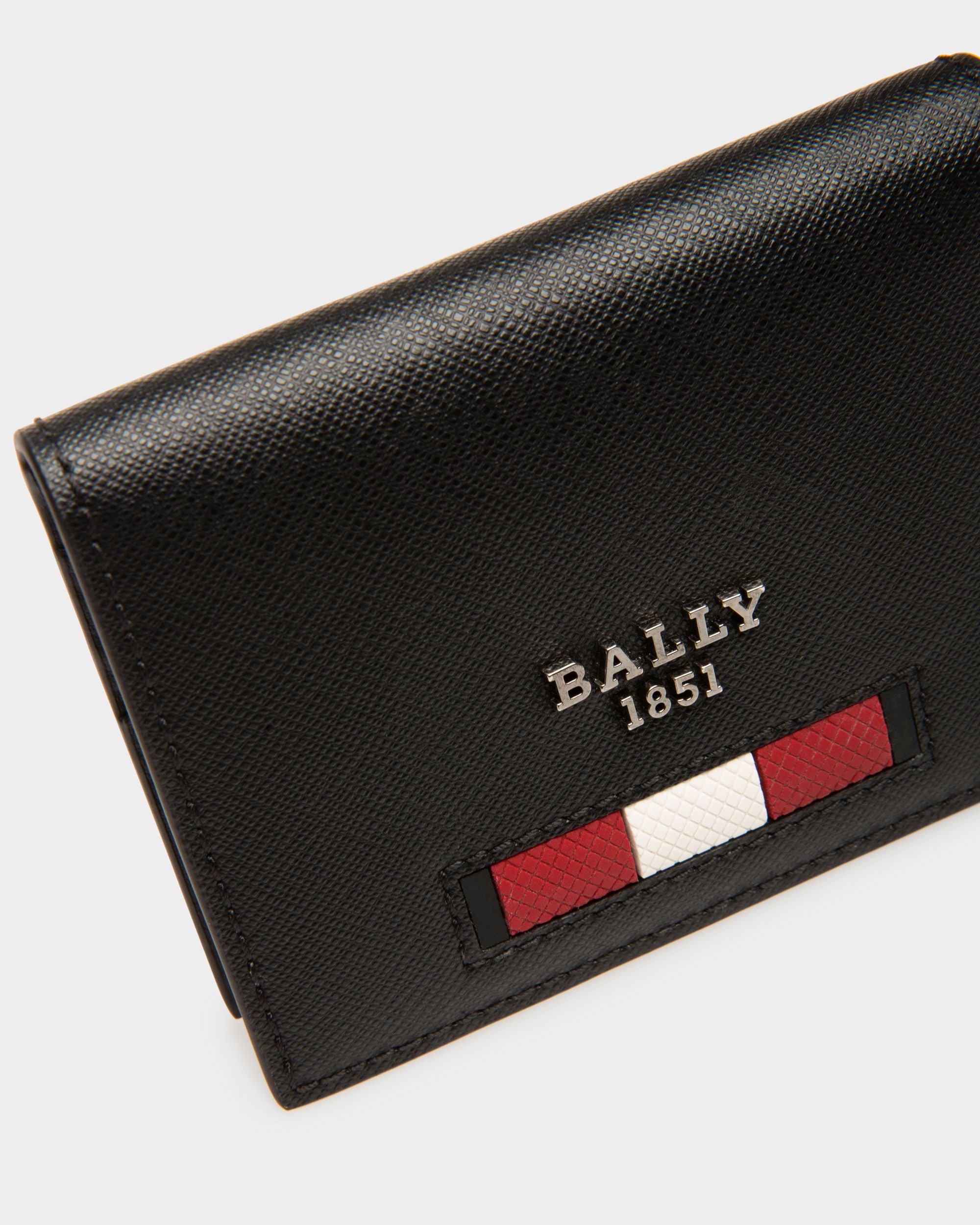 Balder ブラック リサイクルレザー カードホルダー - 男性 - Bally - 04