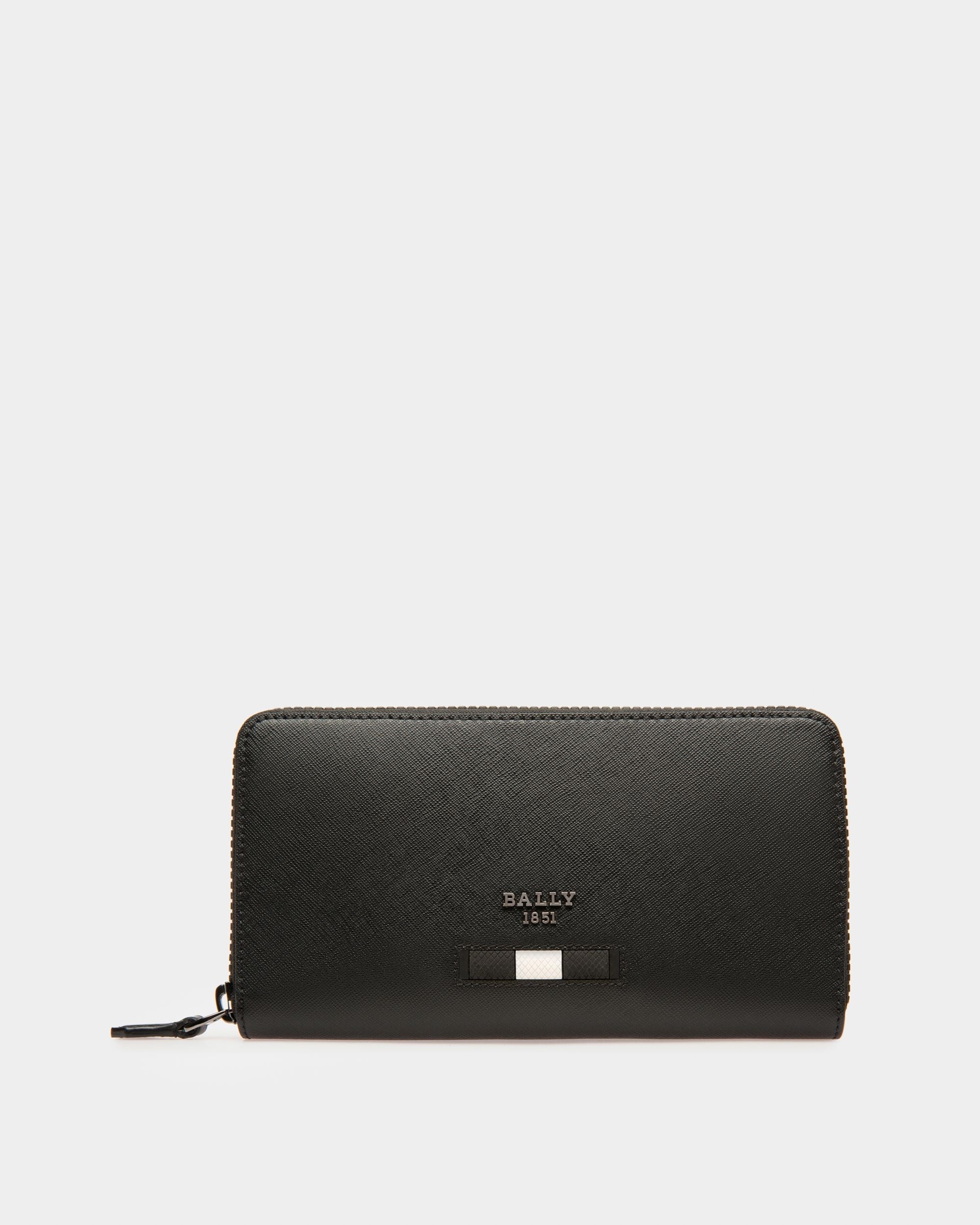 Balen ブラック リサイクルレザー トラベルウォレット - 男性 - Bally - 01