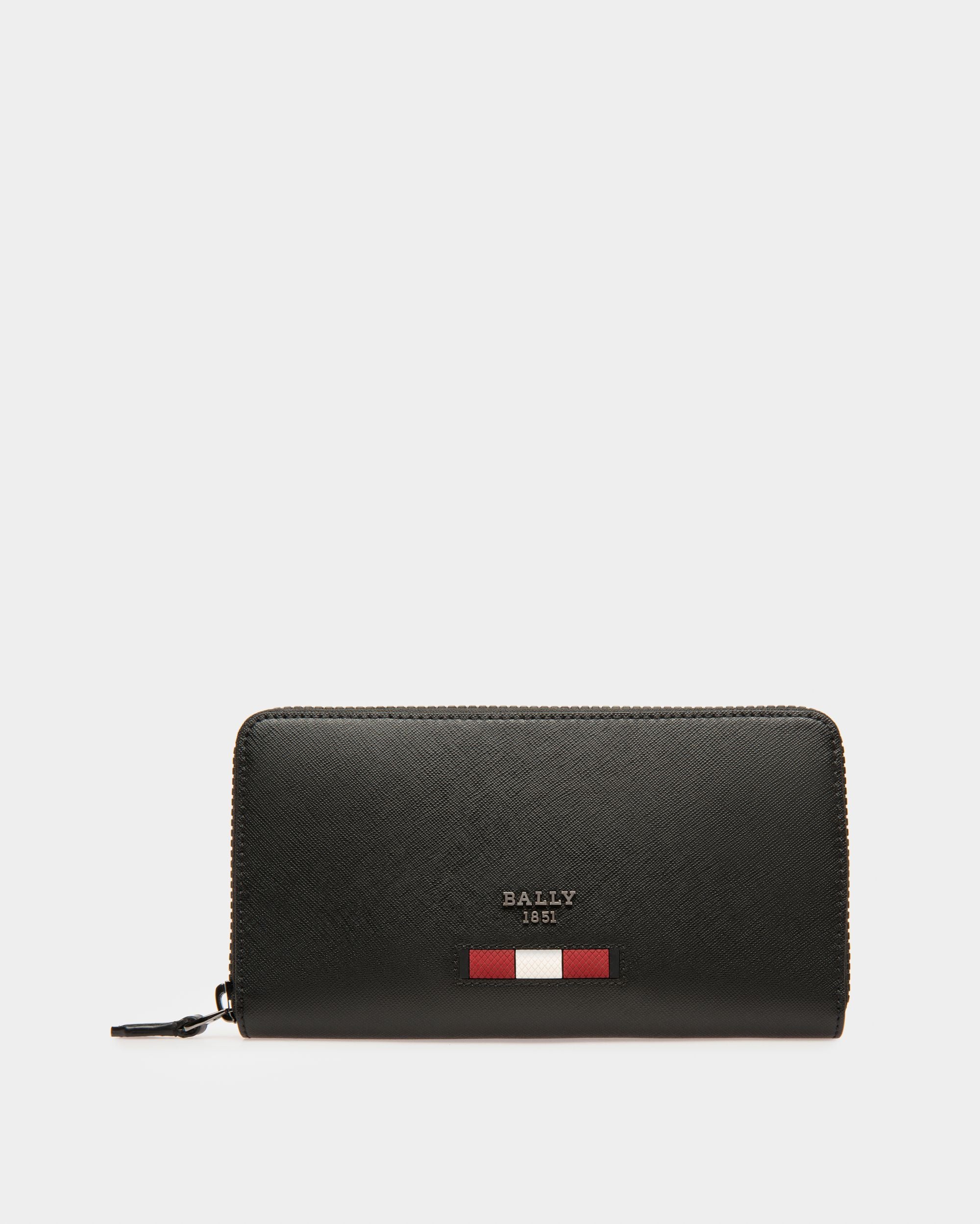 Balen ブラック リサイクルレザー トラベルウォレット - 男性 - Bally - 01