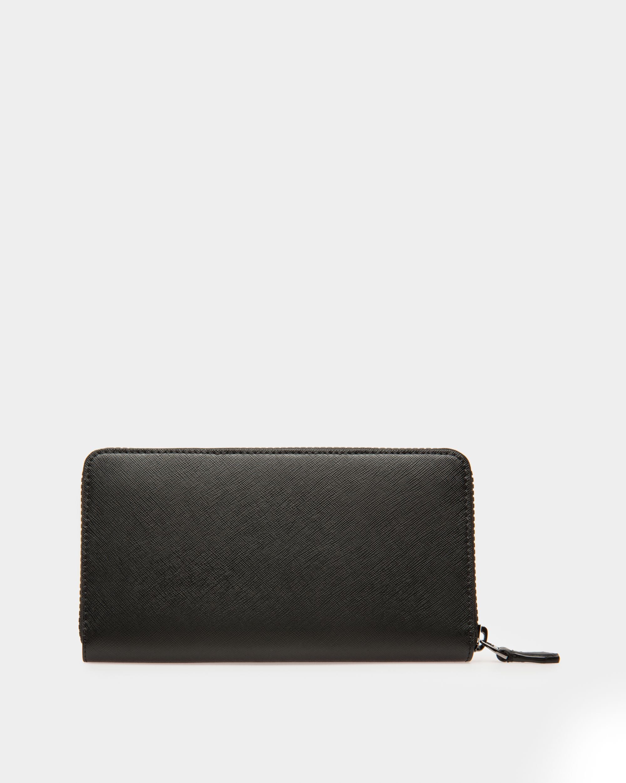 Balen ブラック リサイクルレザー トラベルウォレット - 男性 - Bally - 02