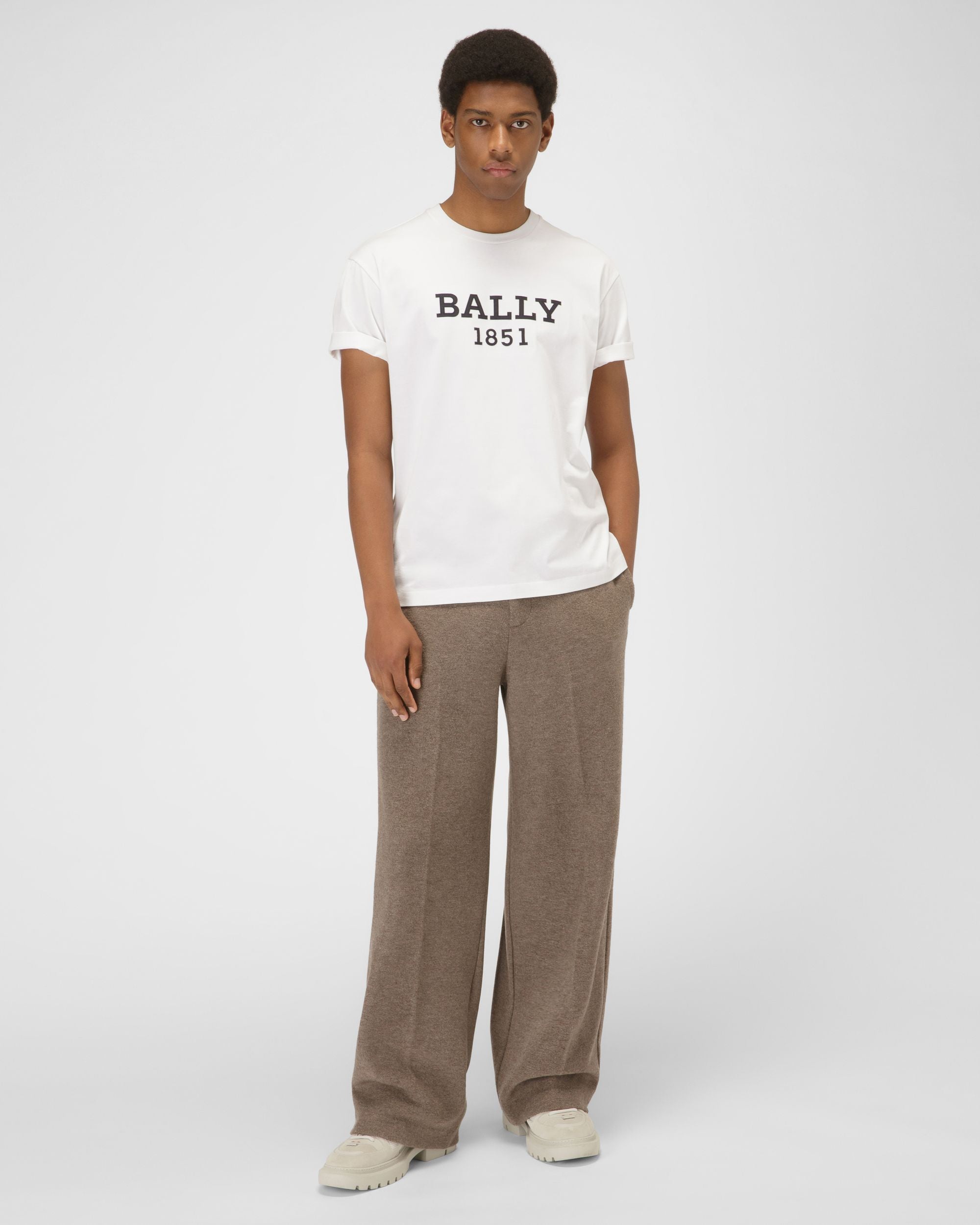 ホワイト コットン トップス - 男性 - Bally - 04