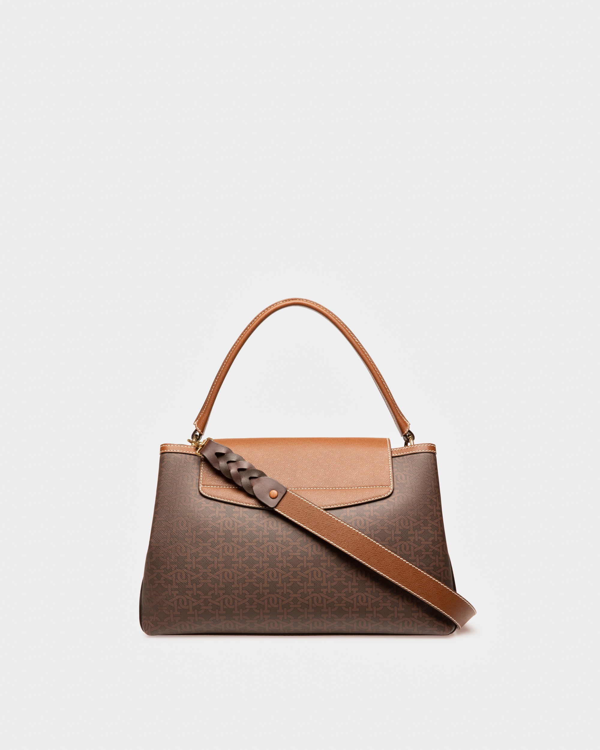 Layka ブラウン Tpu トップハンドルバッグ - 女性 - Bally - 02