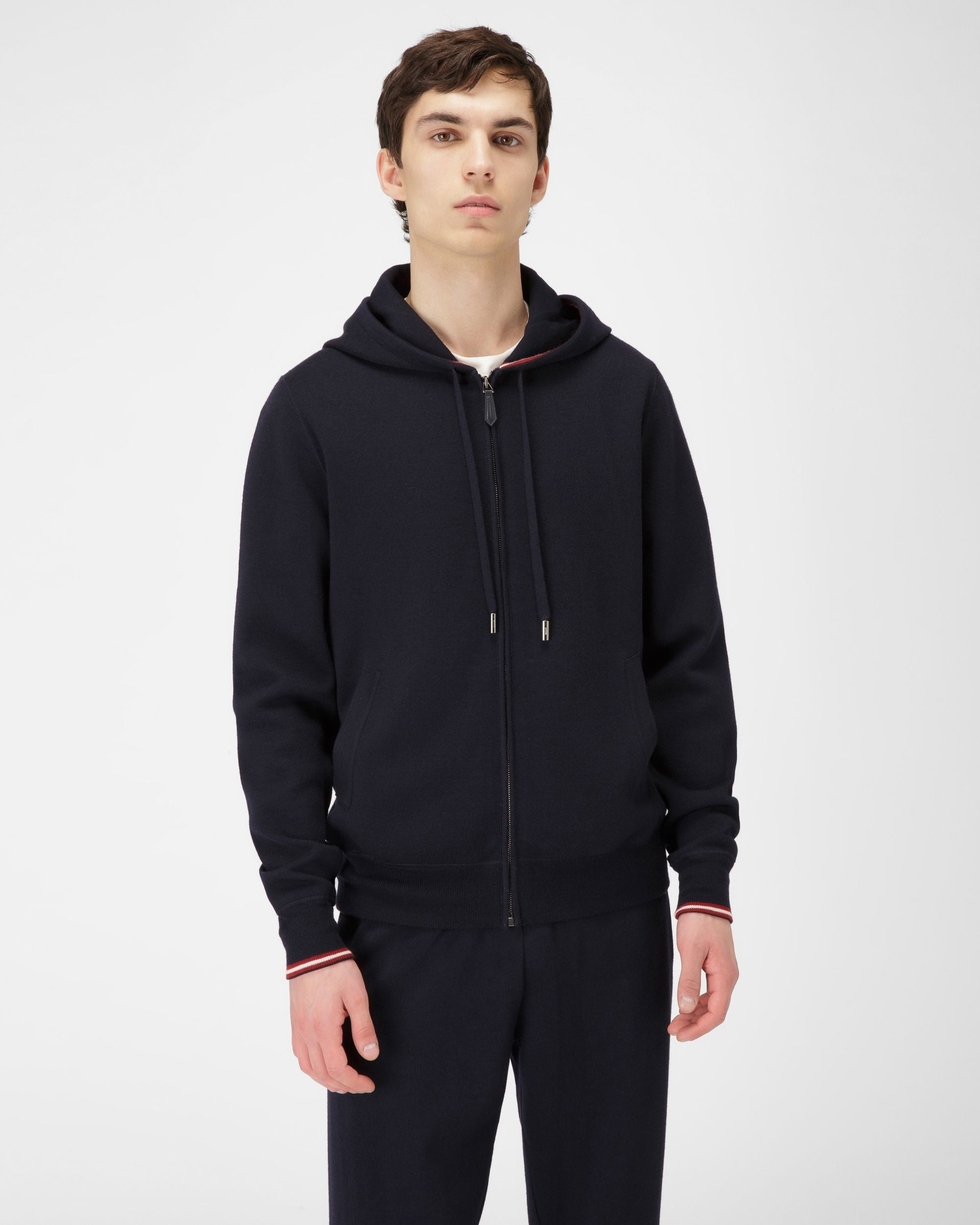 カシミア スウェットシャツ ネイビー カシミア スウェットシャツ - 男性 - Bally - 03