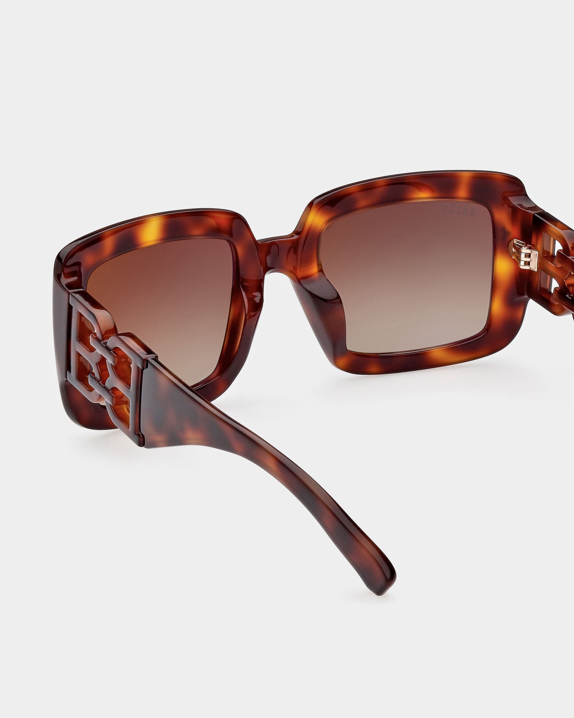 Filiana サングラス ハバナブラウン＆ブラウングラデーションレンズ ハバナブラウンのアセテートサングラス - 女性 - Bally - 02