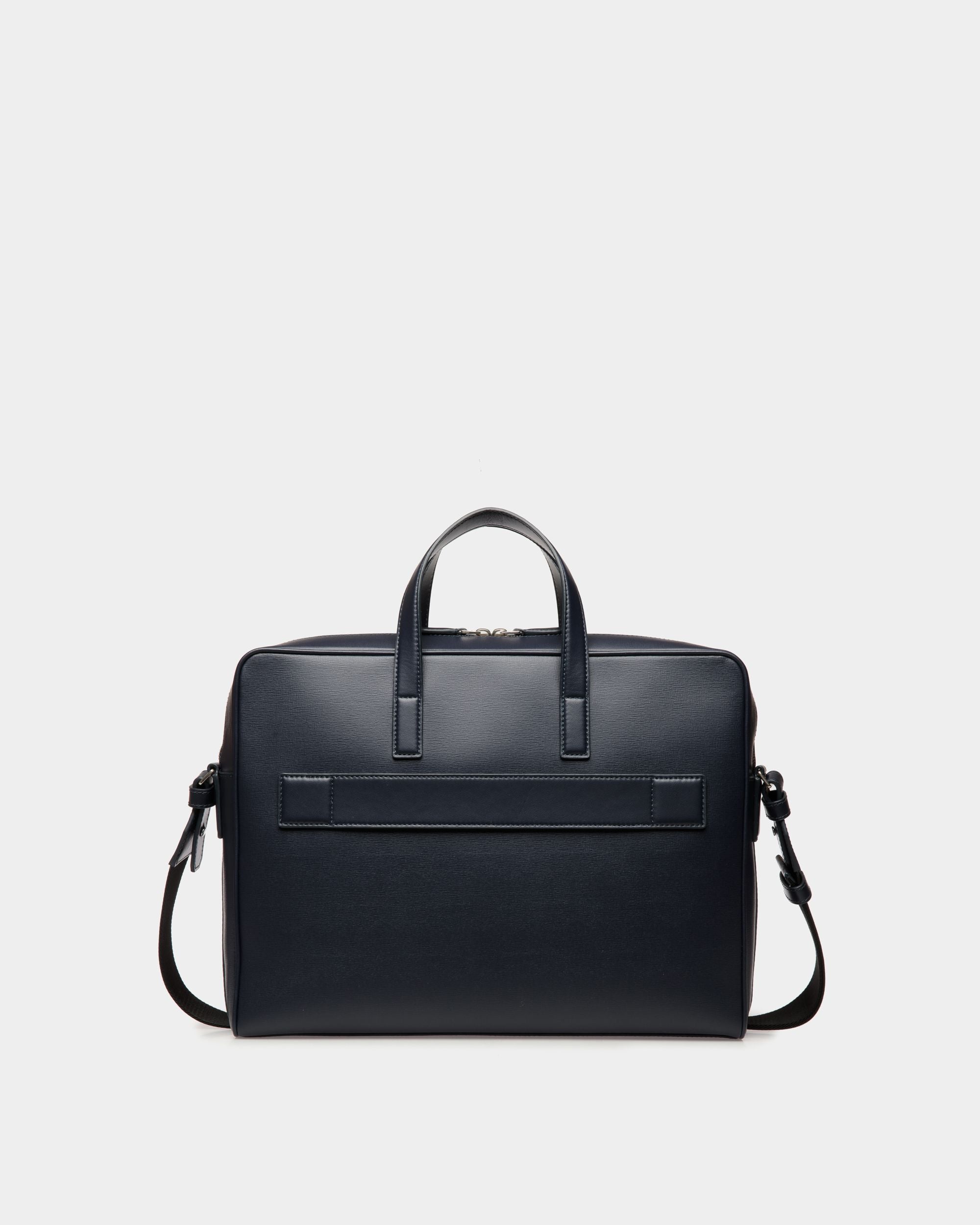 Mythos ブリーフケース ネイビーブルー リサイクルレザー - 男性 - Bally - 03