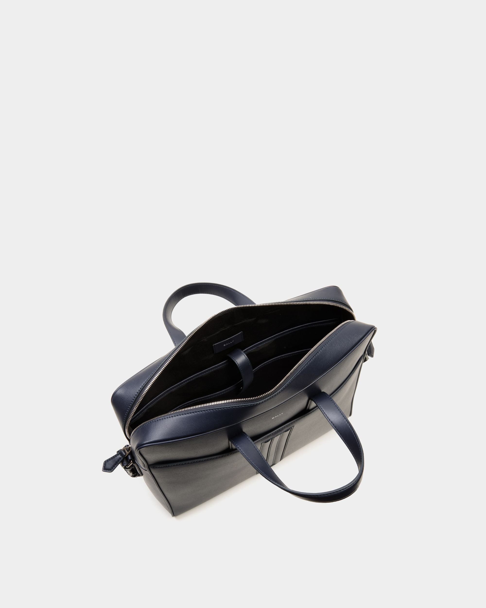Mythos ブリーフケース ネイビーブルー リサイクルレザー - 男性 - Bally - 05