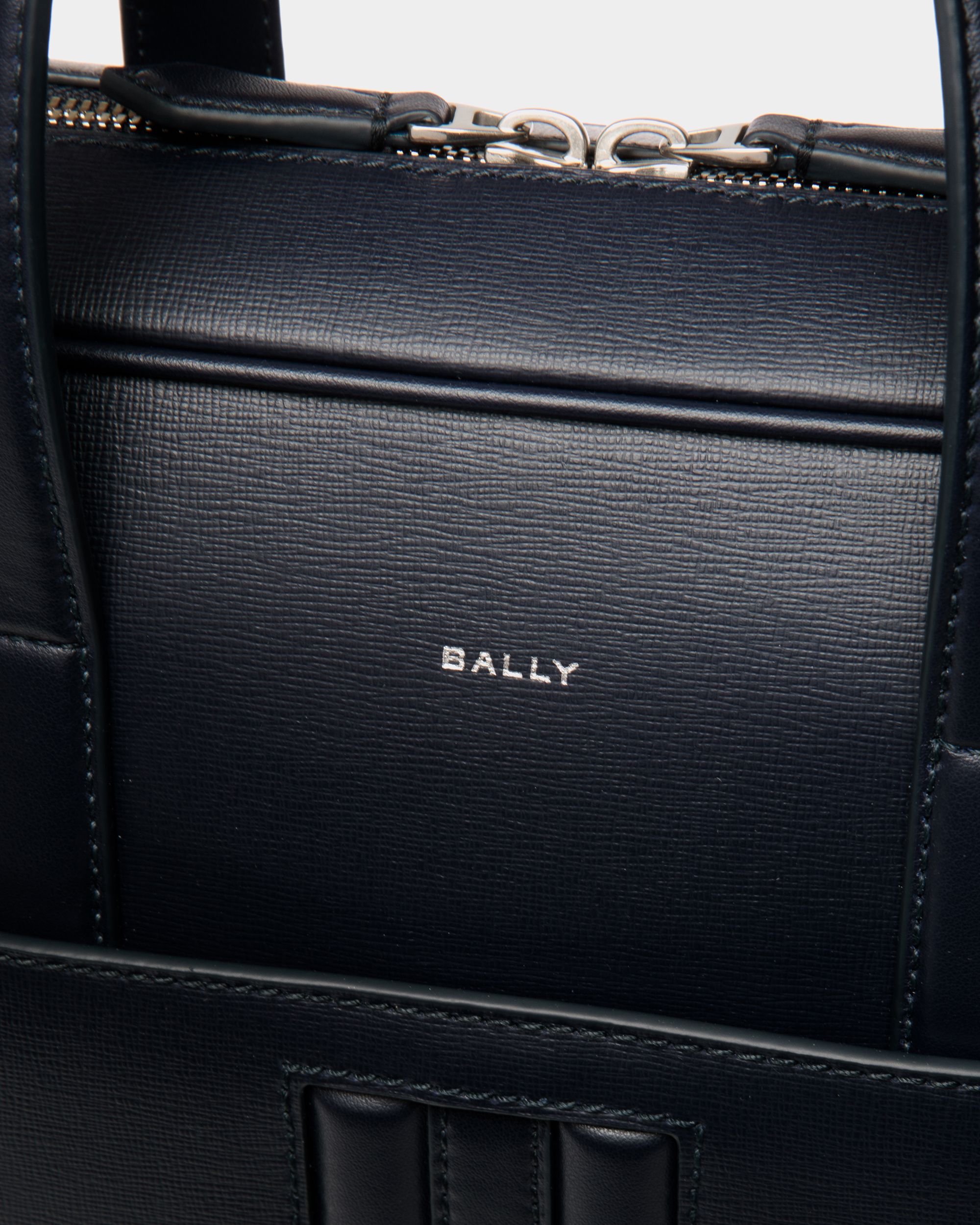 Mythos ブリーフケース ネイビーブルー リサイクルレザー - 男性 - Bally - 06