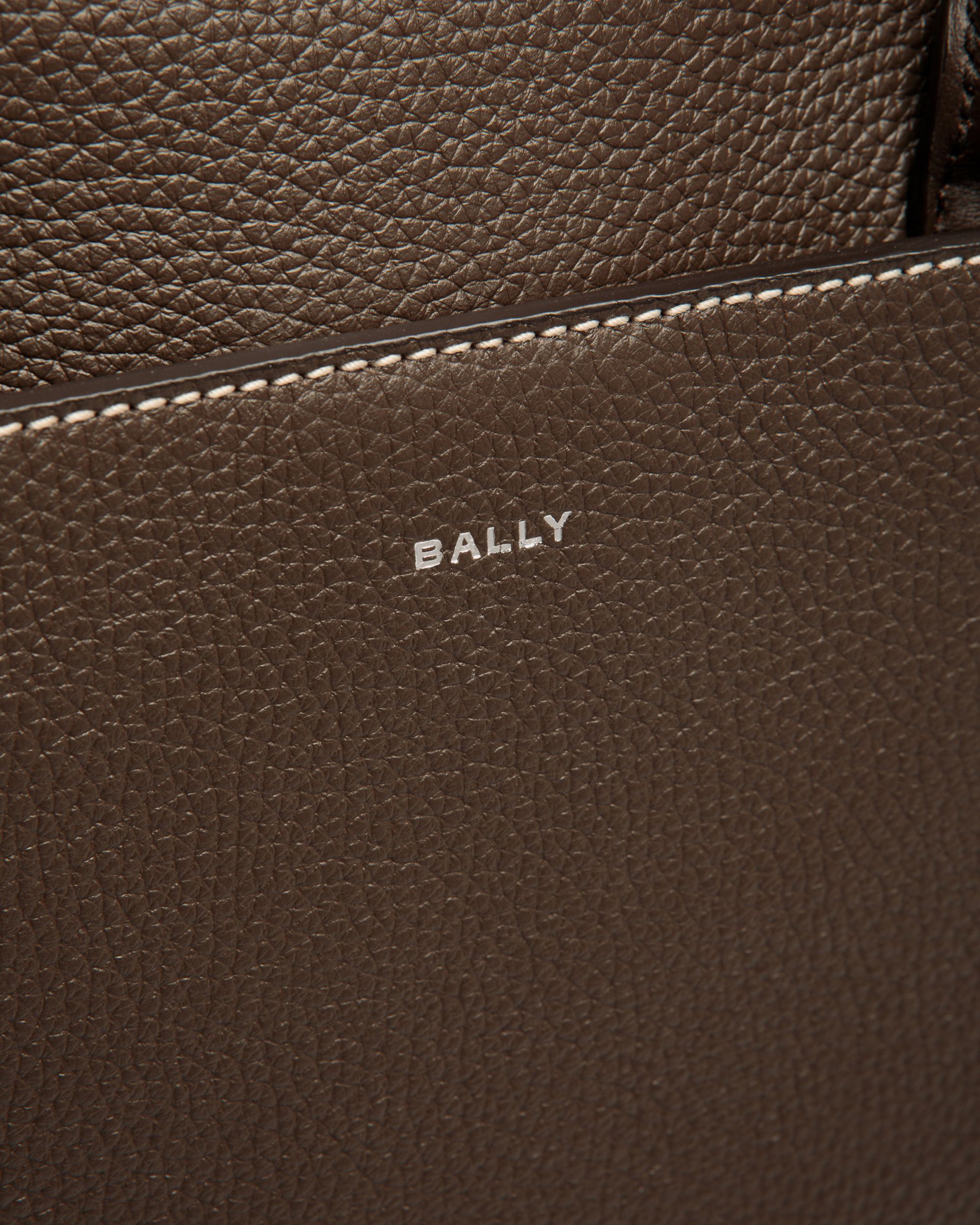 Oeden ブリーフケース エバノブラウン レザー - 男性 - Bally - 06