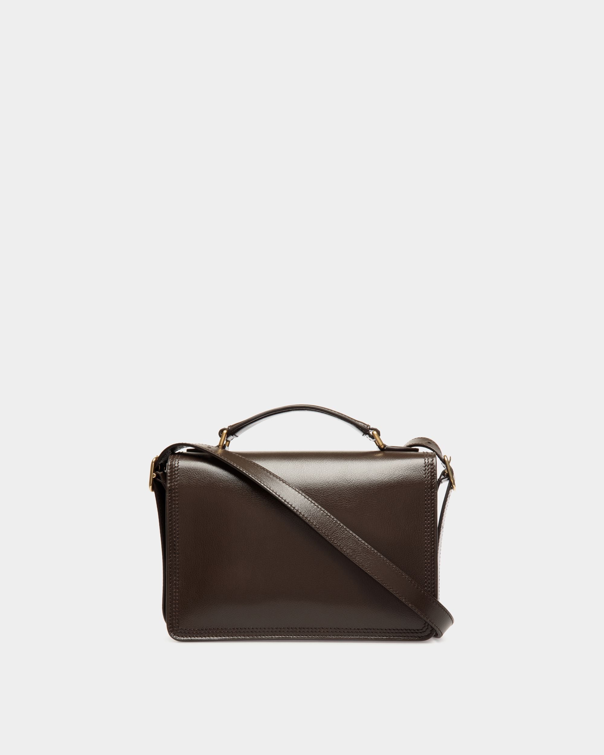 Beckett クロスボディバッグ エバノブラウン レザー - 男性 - Bally - 02