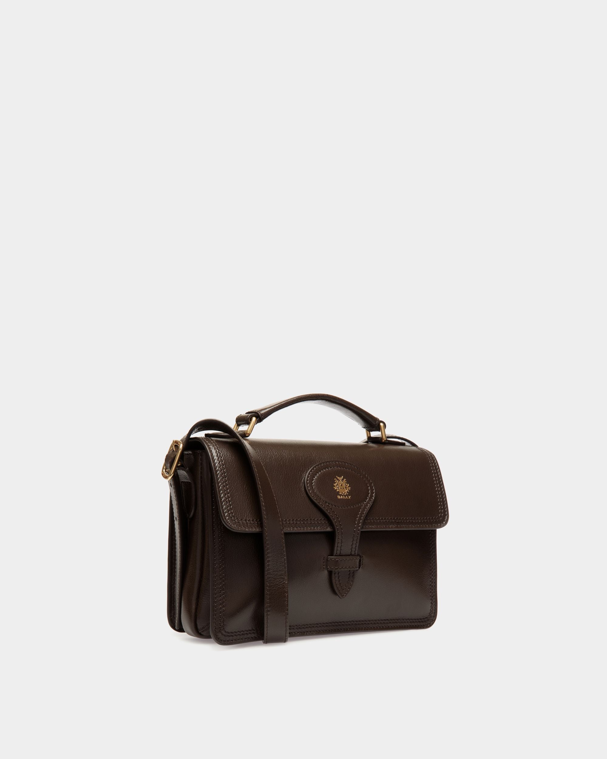Beckett クロスボディバッグ エバノブラウン レザー - 男性 - Bally - 03