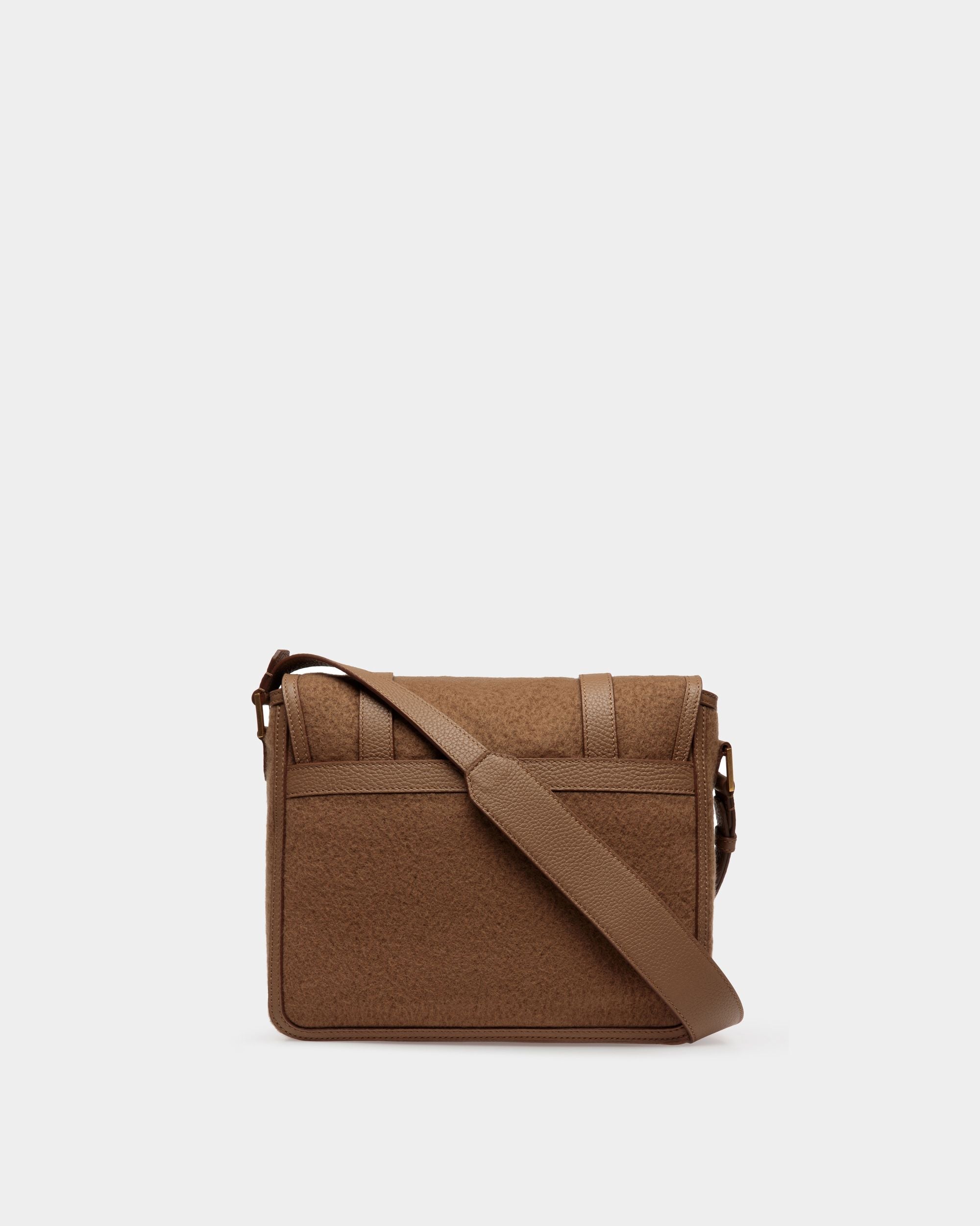 Gare メッセンジャーバッグ キャメル ファブリック＆レザー - 男性 - Bally - 02