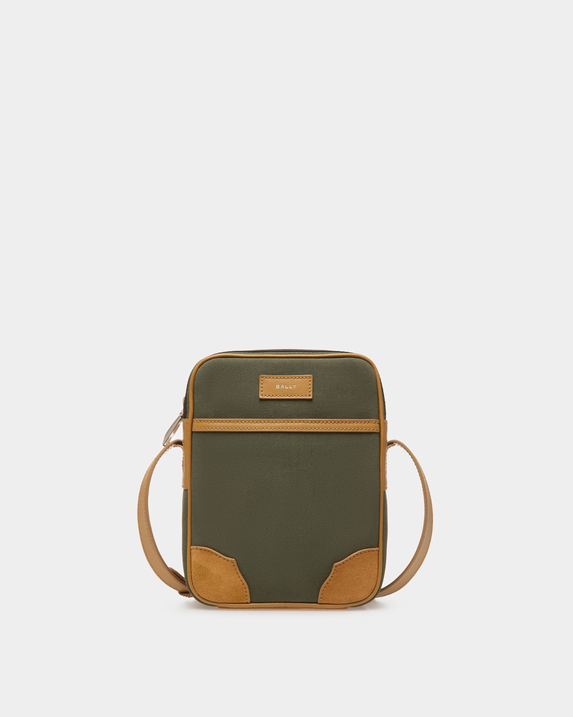 Ribbon クロスボディバッグ スクワッドグリーン ファブリック - 男性 - Bally - 01