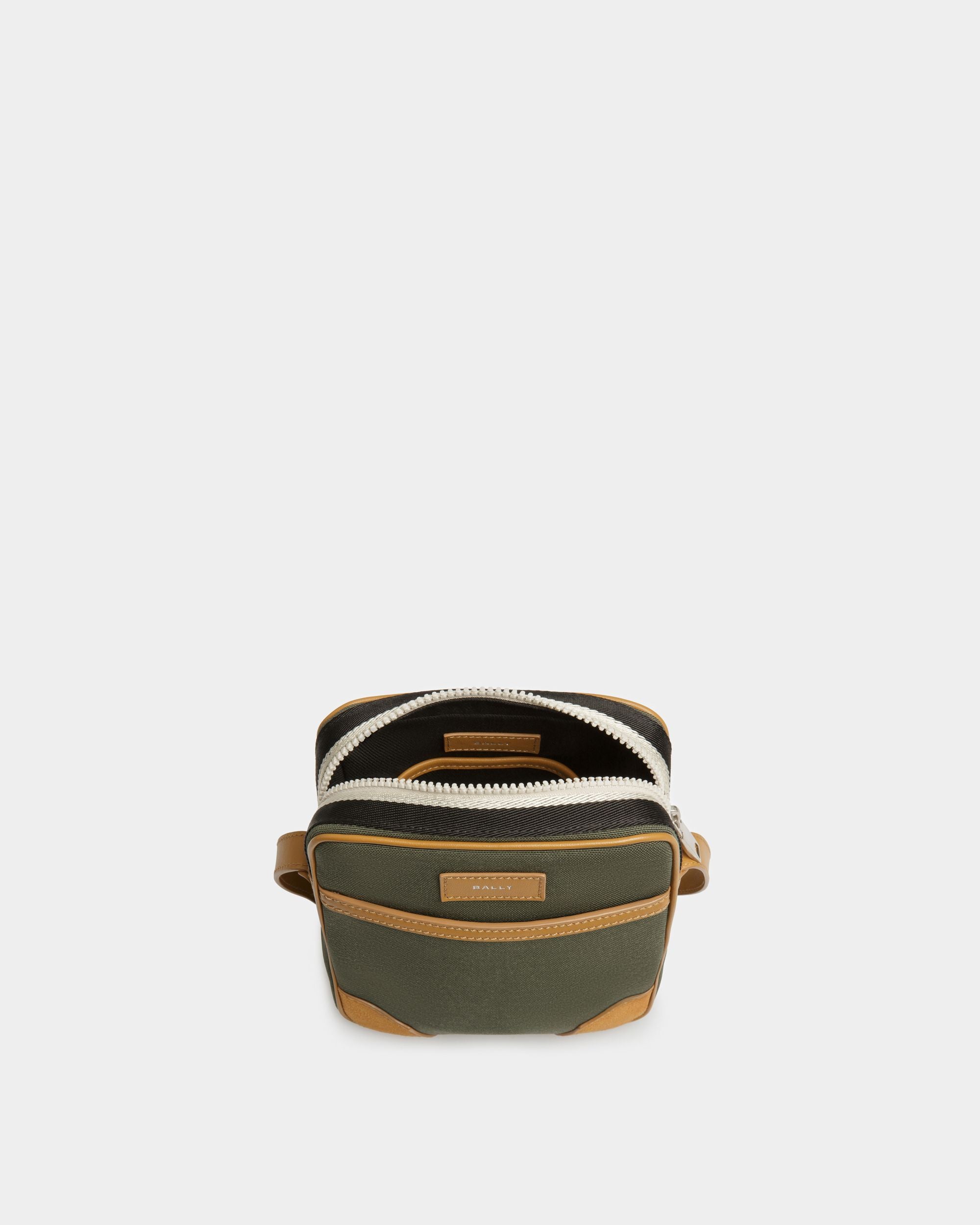 Ribbon クロスボディバッグ スクワッドグリーン ファブリック - 男性 - Bally - 04