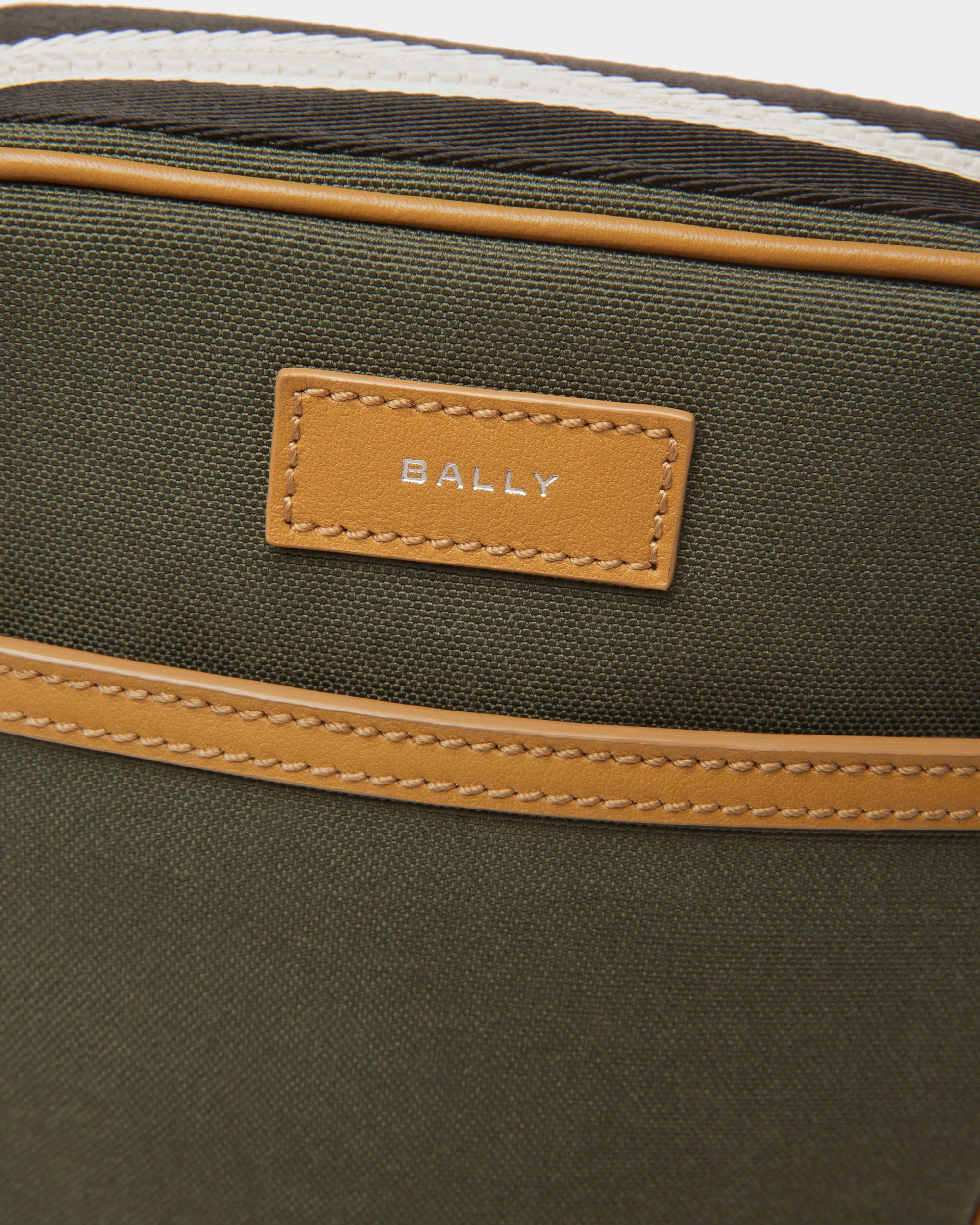 Ribbon クロスボディバッグ スクワッドグリーン ファブリック - 男性 - Bally - 05