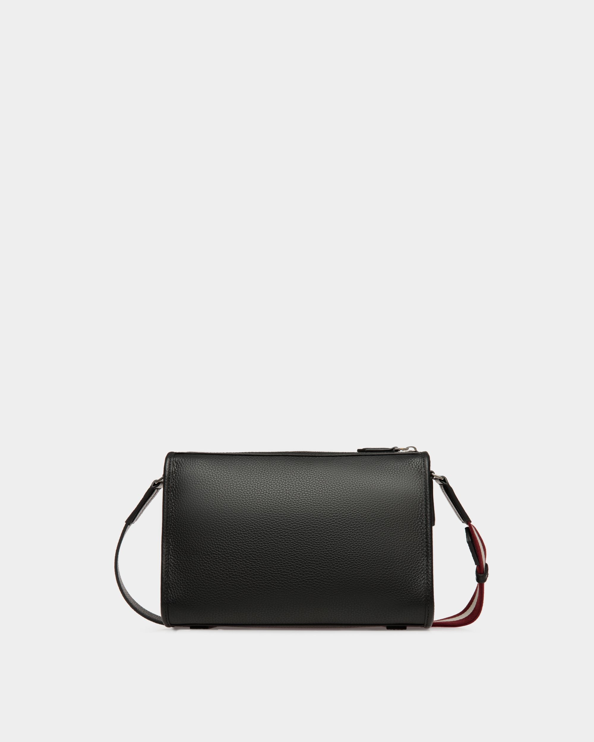Code スモール メッセンジャーバッグ ブラック グレインレザー - 男性 - Bally - 02