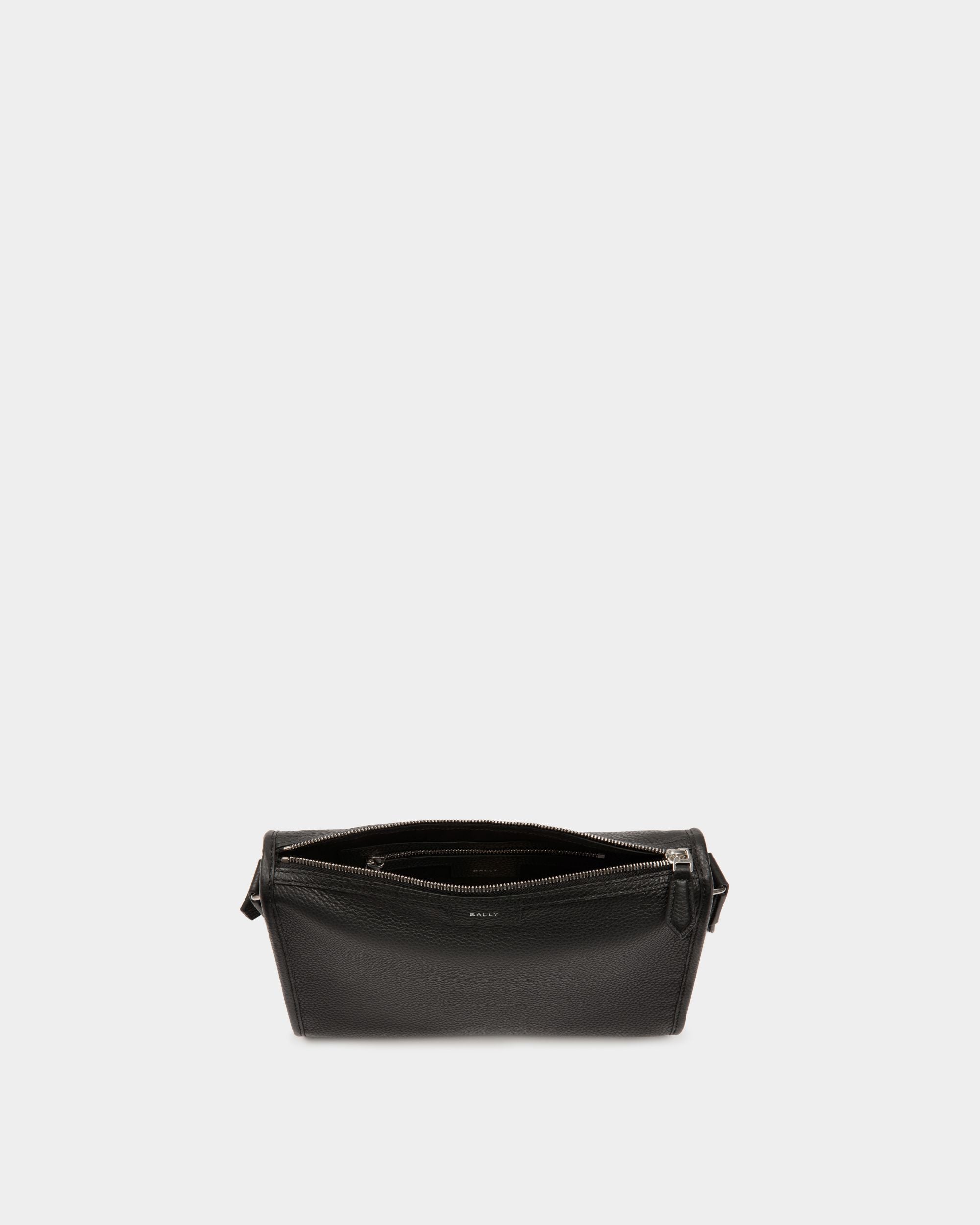 Code スモール メッセンジャーバッグ ブラック グレインレザー - 男性 - Bally - 04