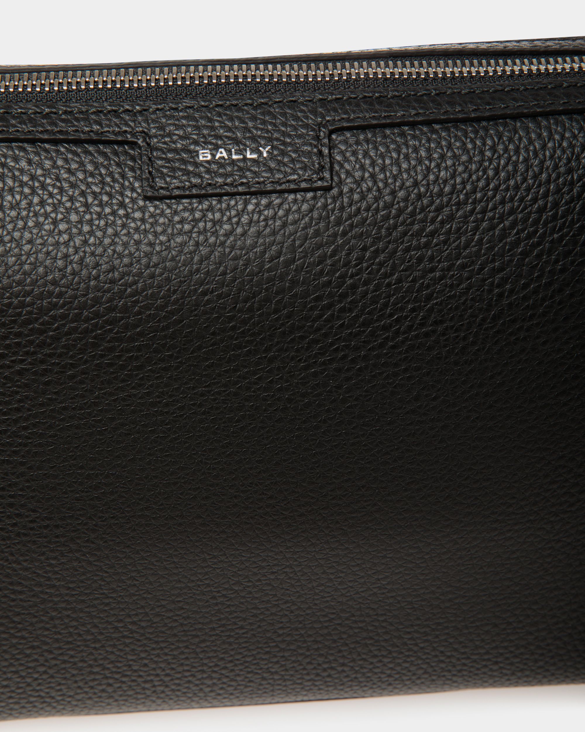 Code スモール メッセンジャーバッグ ブラック グレインレザー - 男性 - Bally - 05