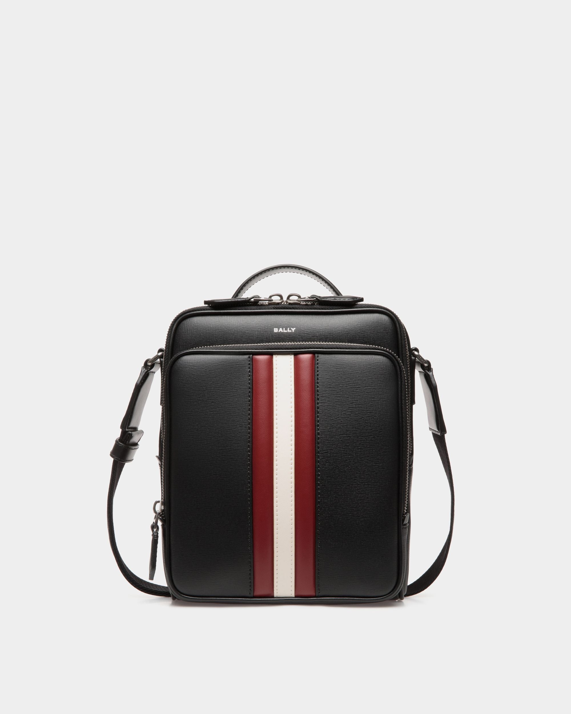 Mythos クロスボディバッグ ブラック リサイクルレザー - 男性 - Bally - 01