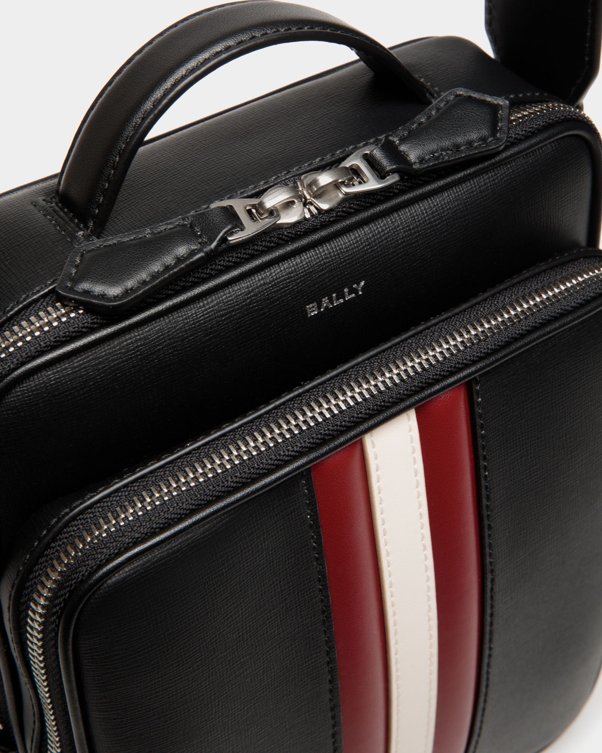 Mythos クロスボディバッグ ブラック リサイクルレザー - 男性 - Bally - 05