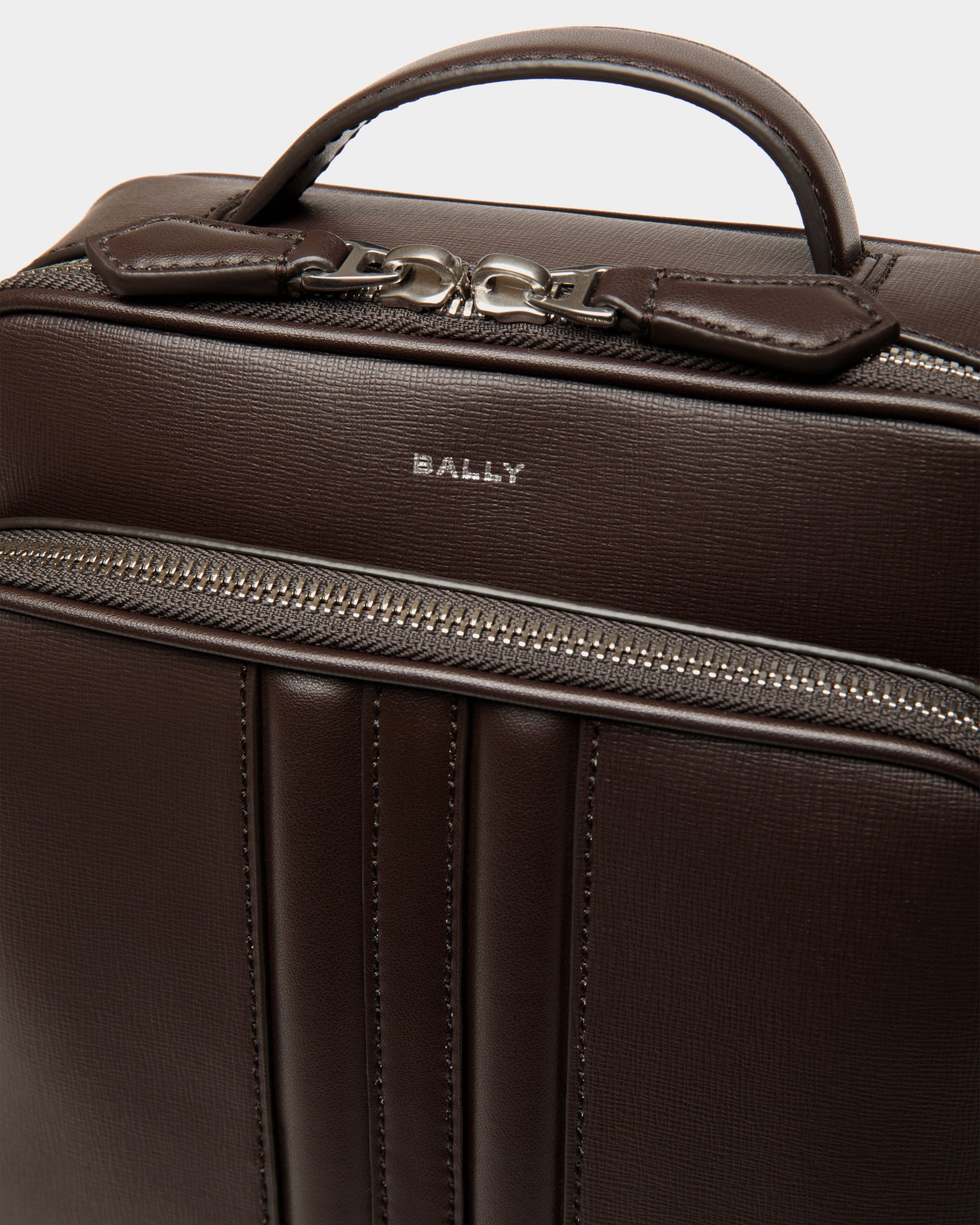 Mythos クロスボディバッグ エバノブラウン リサイクルレザー - 男性 - Bally - 05