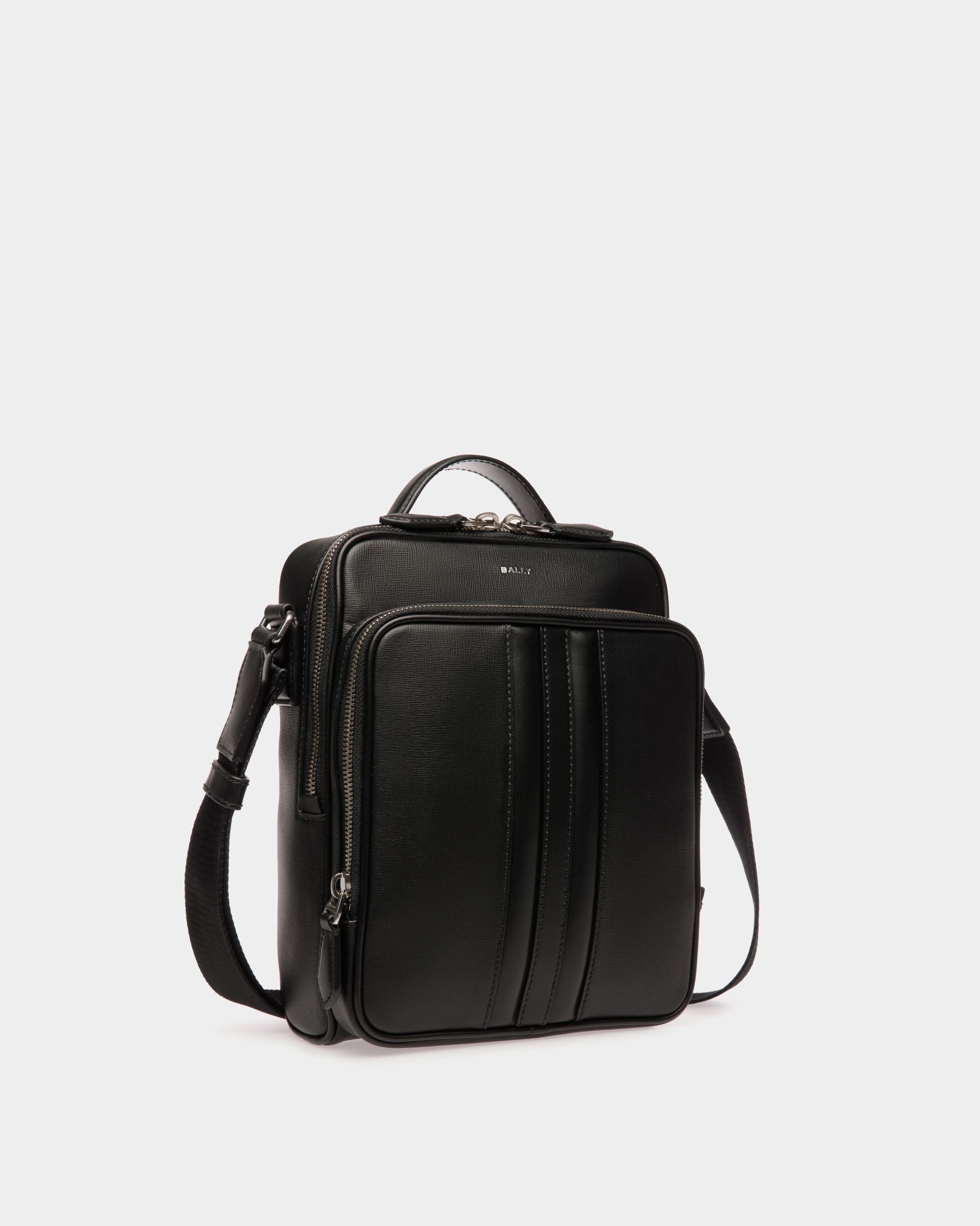 Mythos クロスボディバッグ ブラック リサイクルレザー - 男性 - Bally - 03